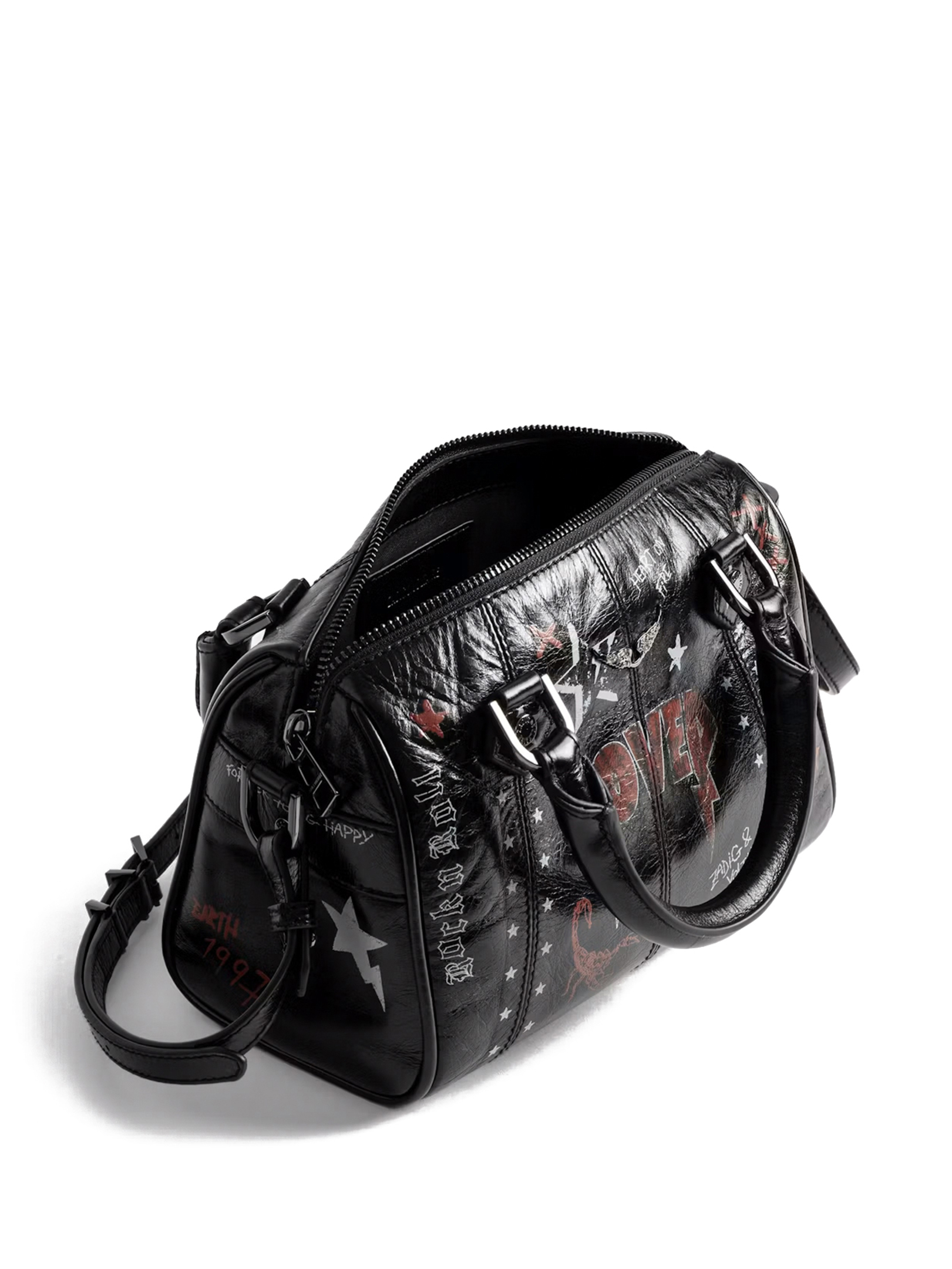 ΓΥΝΑΙΚΕΙΑ ΔΕΡΜΑΤΙΝΗ ΤΣΑΝΤΑ ΧΕΙΡΟΣ XS SUNNY VIBE PUNK 3