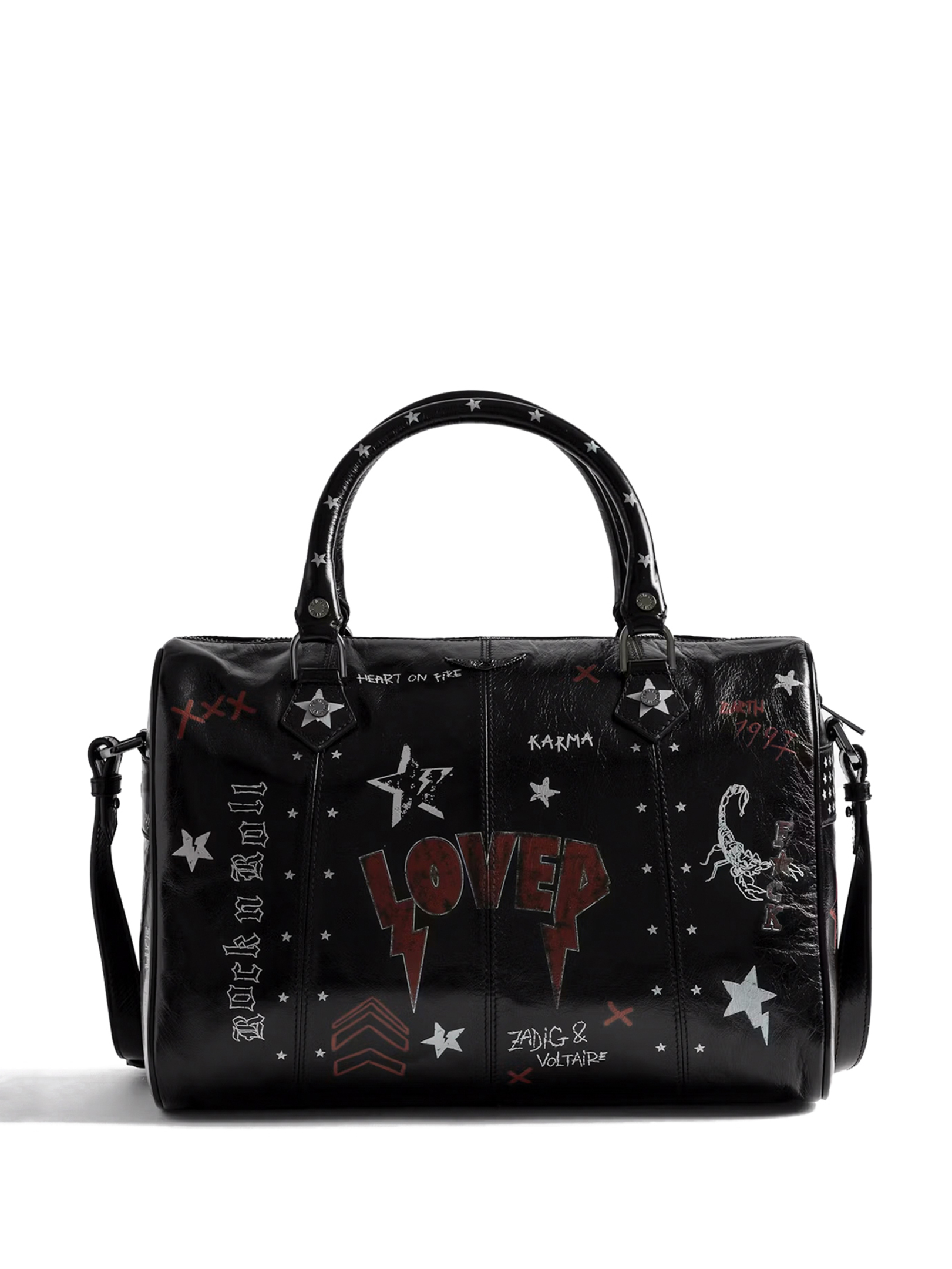 ΓΥΝΑΙΚΕΙΑ ΔΕΡΜΑΤΙΝΗ ΤΣΑΝΤΑ ΧΕΙΡΟΣ SUNNY VIBE MEDIUM PUNK 0