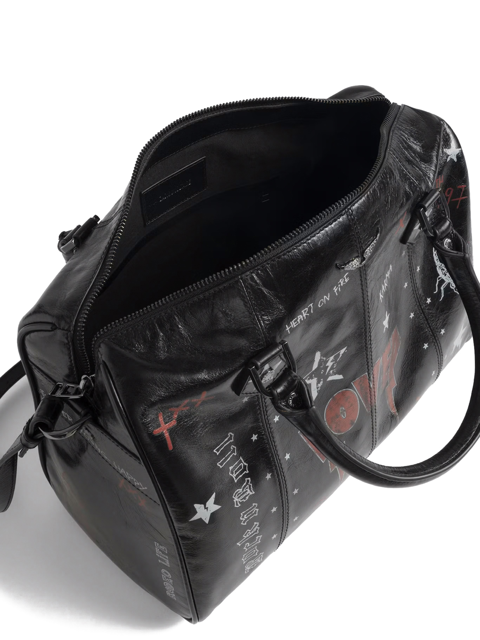 ΓΥΝΑΙΚΕΙΑ ΔΕΡΜΑΤΙΝΗ ΤΣΑΝΤΑ ΧΕΙΡΟΣ SUNNY VIBE MEDIUM PUNK 3