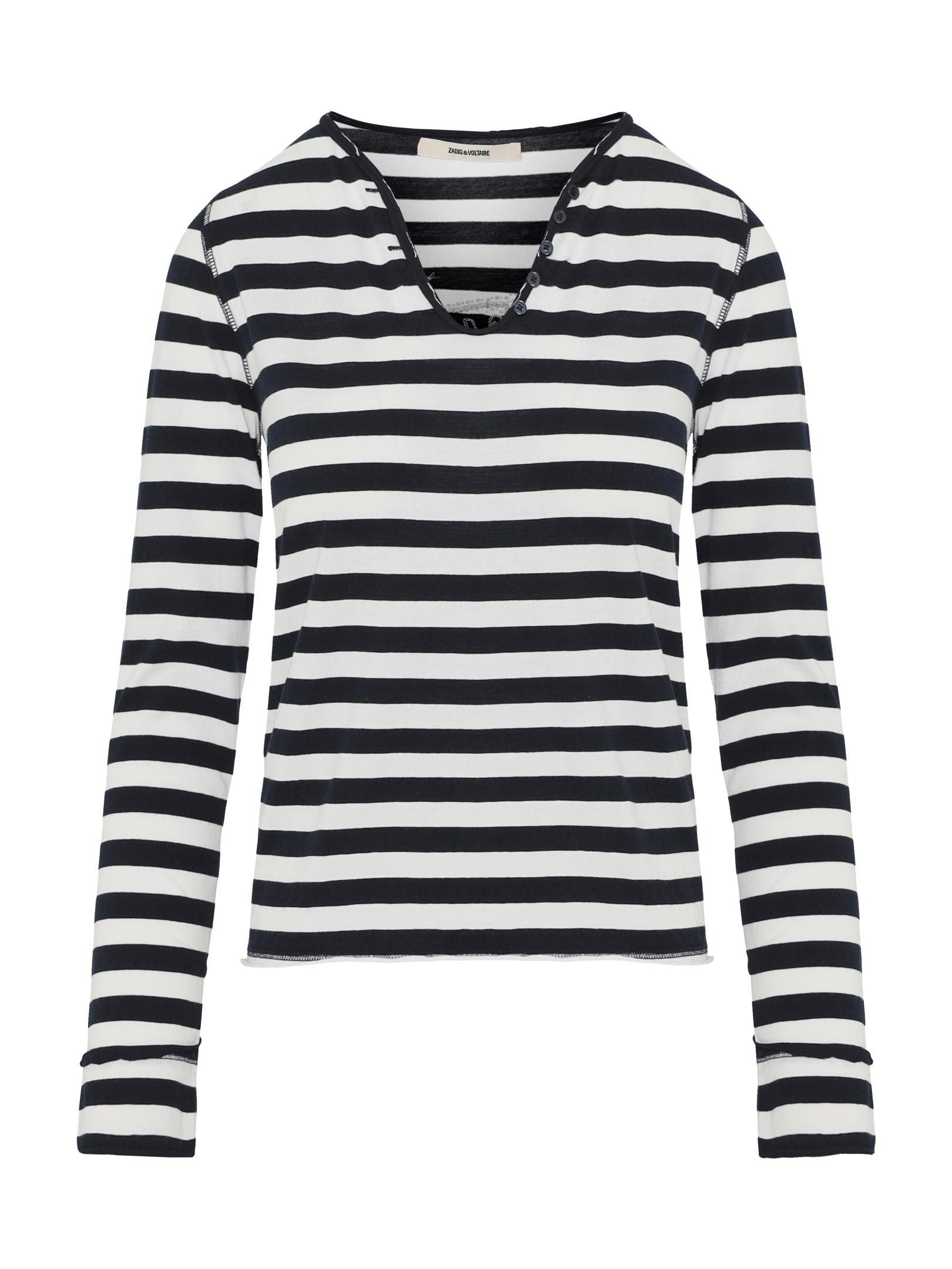 ΓΥΝΑΙΚΕΙΑ ΜΠΛΟΥΖΑ HENLEY TUNISIEN 0