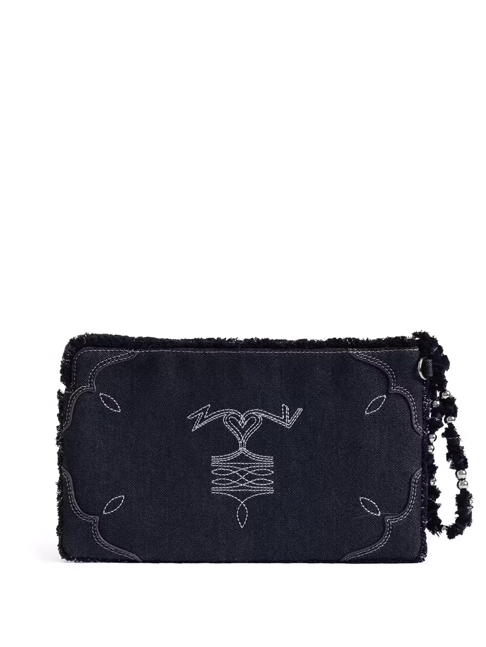 ΓΥΝΑΙΚΕΙΟ POUCH ANGEL DENIM WESTERN 1