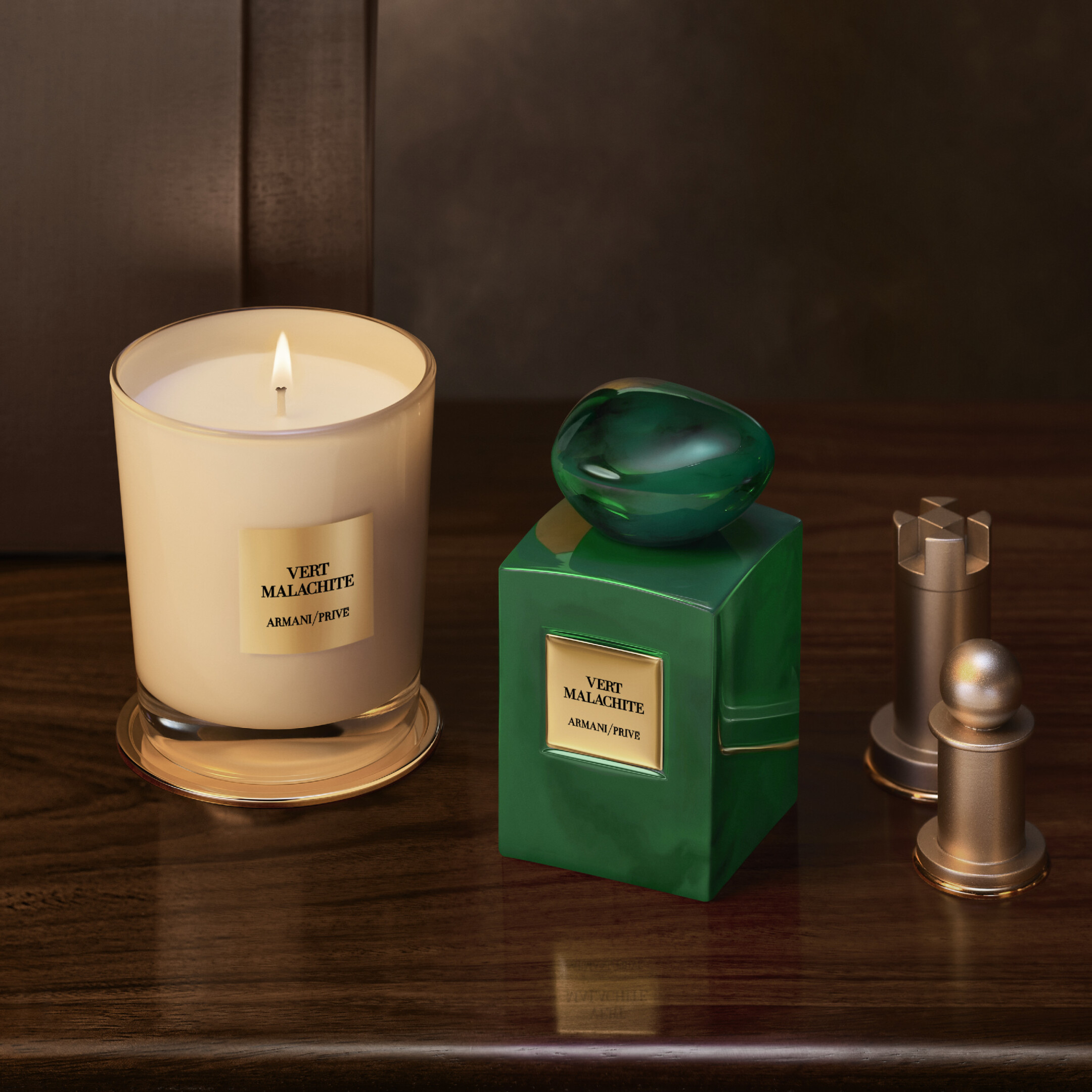 ARMANI PRIVÉ VERT MALACHITE SCENTED CANDLE 3