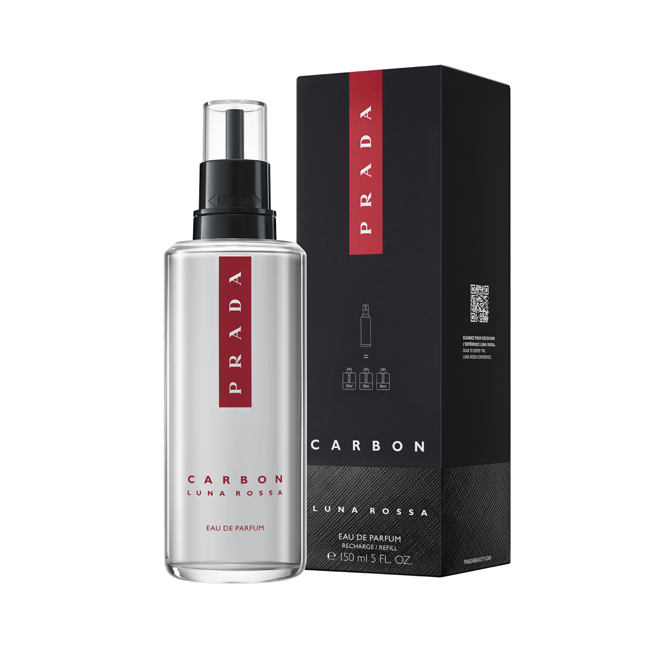 LUNA ROSSA CARBON EAU DE PARFUM REFILL 1
