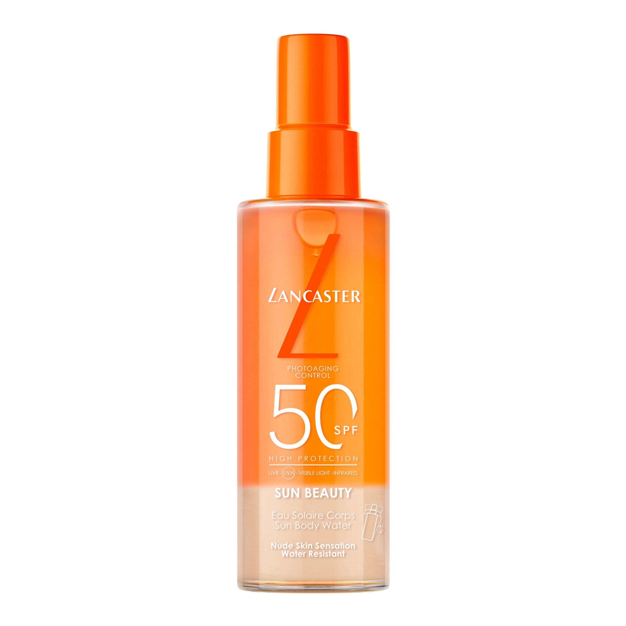 LANCASTER SUN BEAUTY SUN BODY WATER SPF50 0