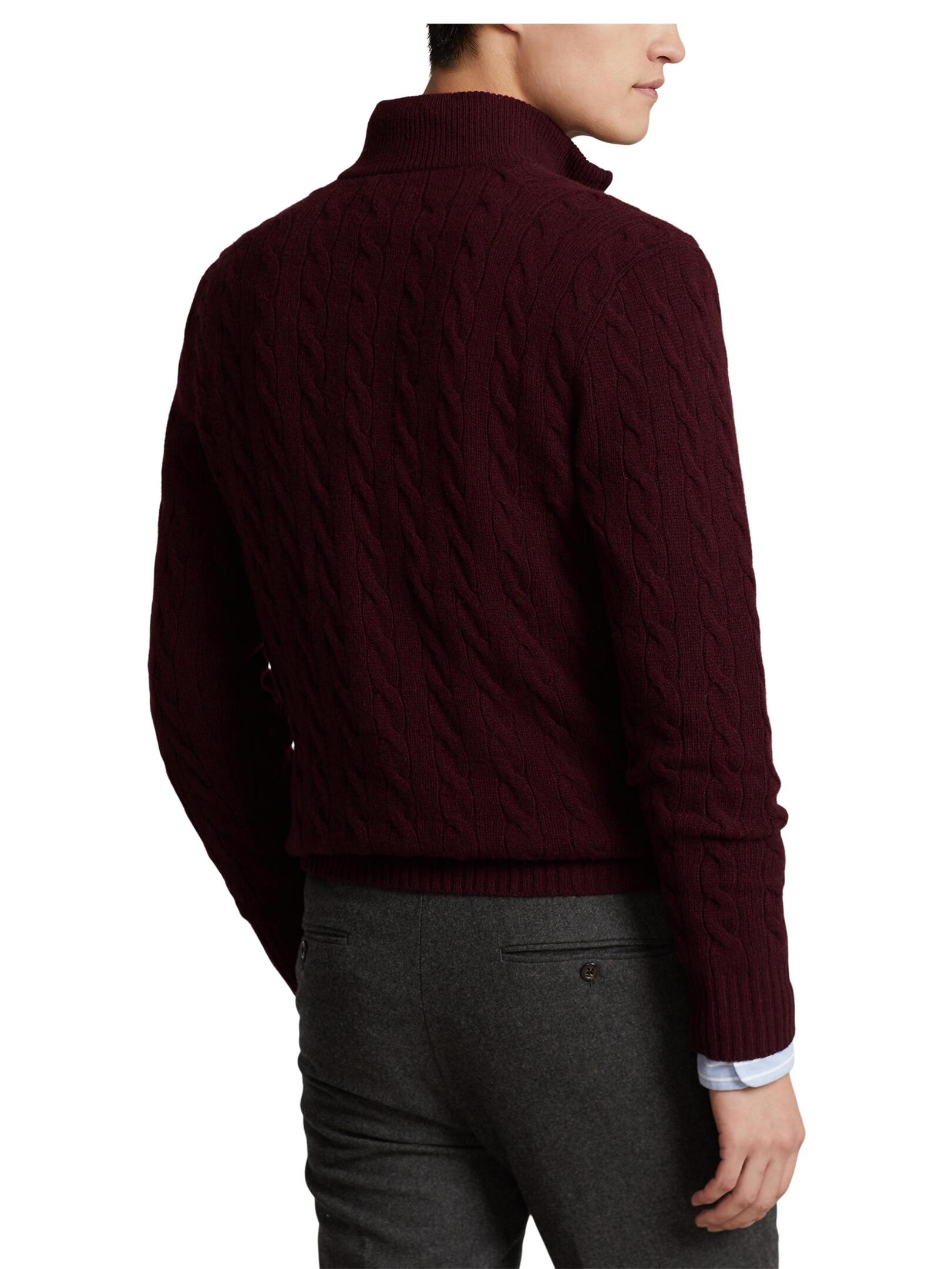 ΑΝΔΡΙΚΟ ΜΑΛΛΙΝΟ ΠΟΥΛΟΒΕΡ HALF-ZIP 2