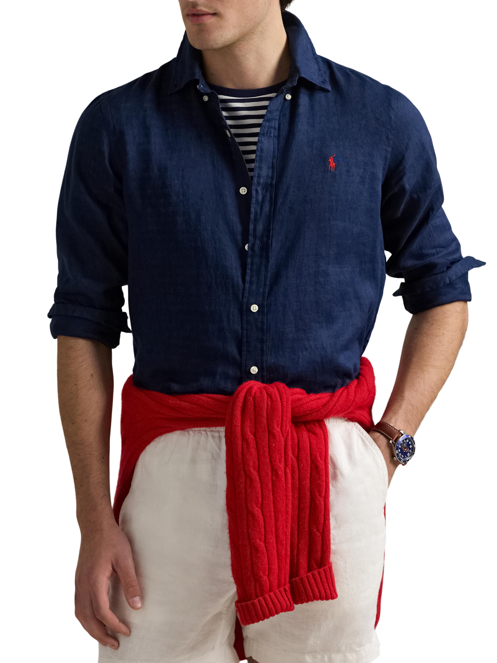 ΑΝΔΡΙΚΟ ΛΙΝΟ ΠΟΥΚΑΜΙΣΟ  1