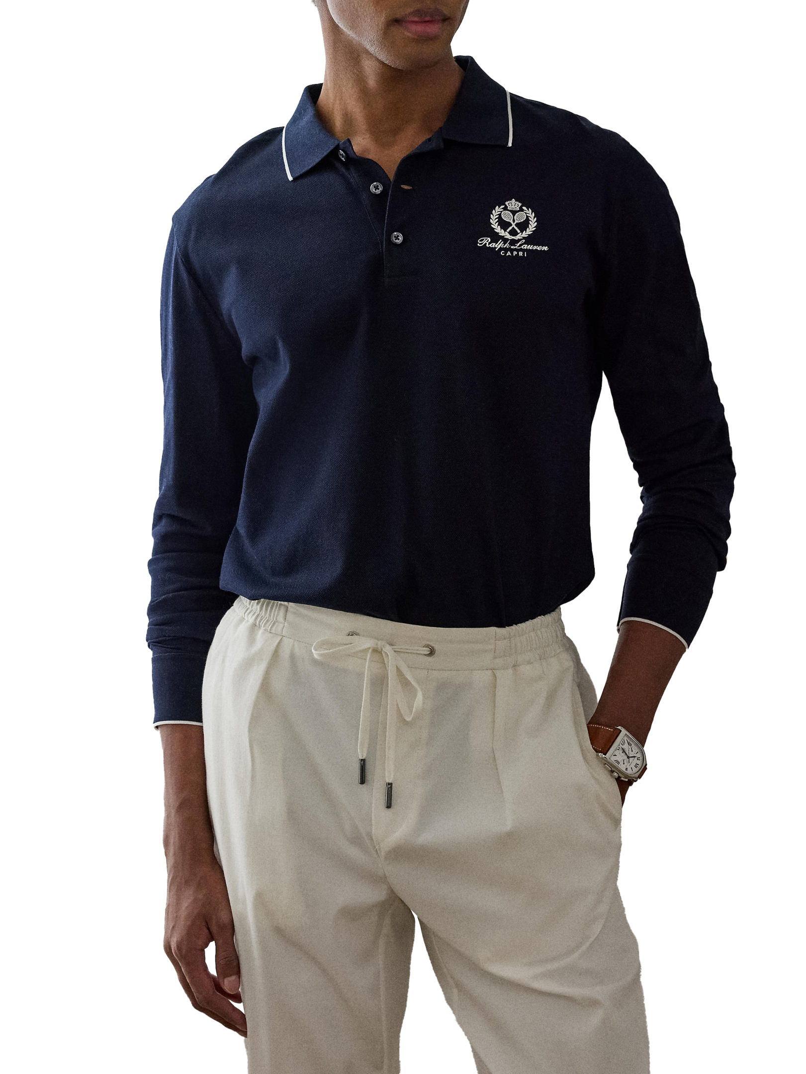 ΑΝΔΡΙΚΗ ΜΑΚΡΥΜΑΝΙΚΗ POLO ΜΠΛΟΥΖΑ 1