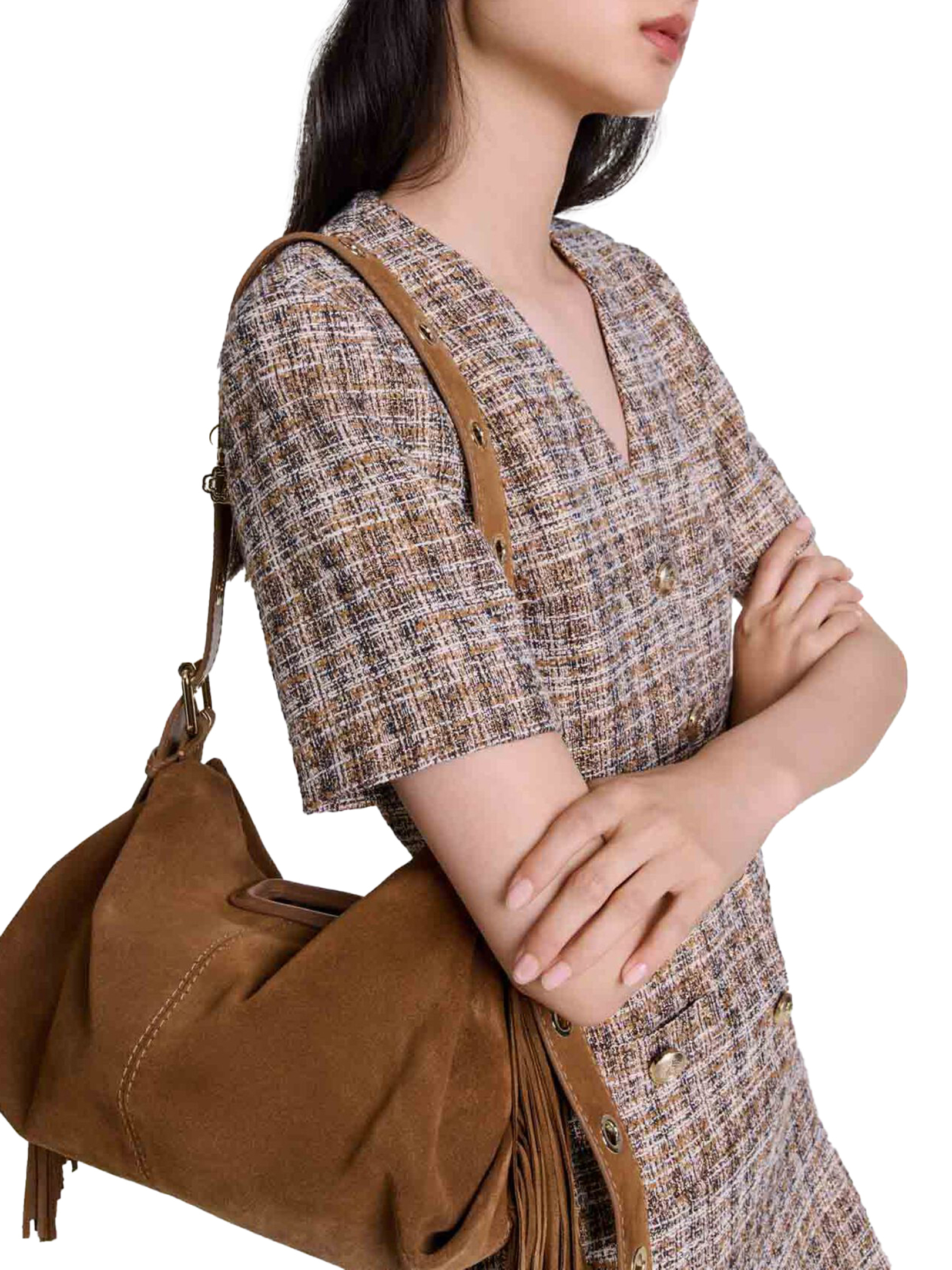 ΓΥΝΑΙΚΕΙΑ SUEDE ΤΣΑΝΤΑ ΩΜΟΥ 5