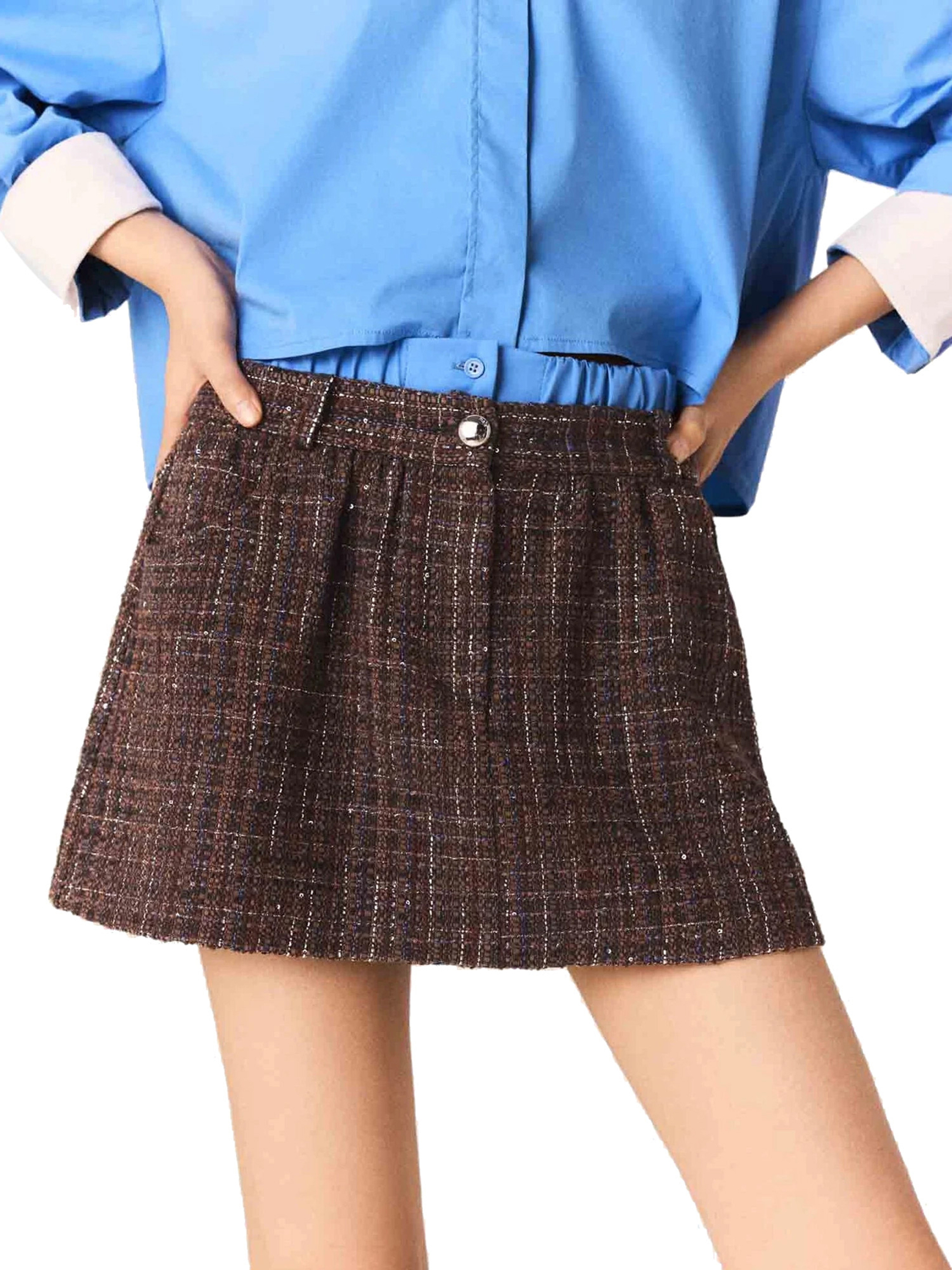 ΓΥΝΑΙΚΕΙΟ TWEED SKORT  2