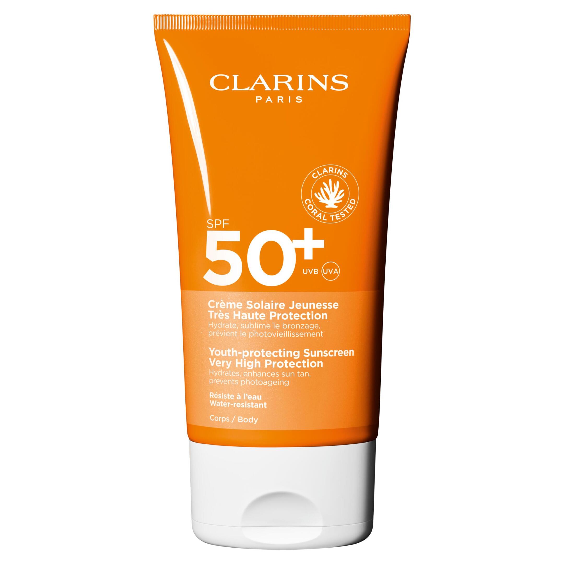 CLARINS YOUTH-PROTECTING SUNSCREEN BODY SPF50 0