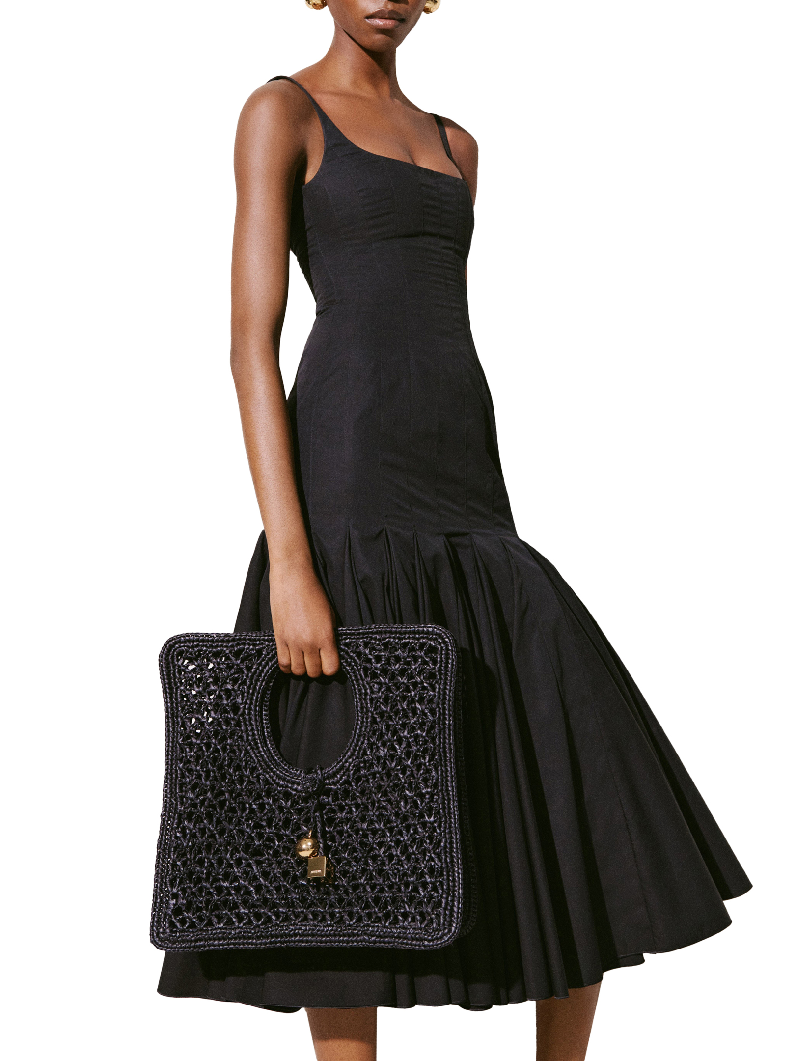 ΓΥΝΑΙΚΕΙΑ ΨΑΘΙΝΗ ΤΣΑΝΤΑ ΧΕΙΡΟΣ LE PETIT CARRE SPIAGGIA 3