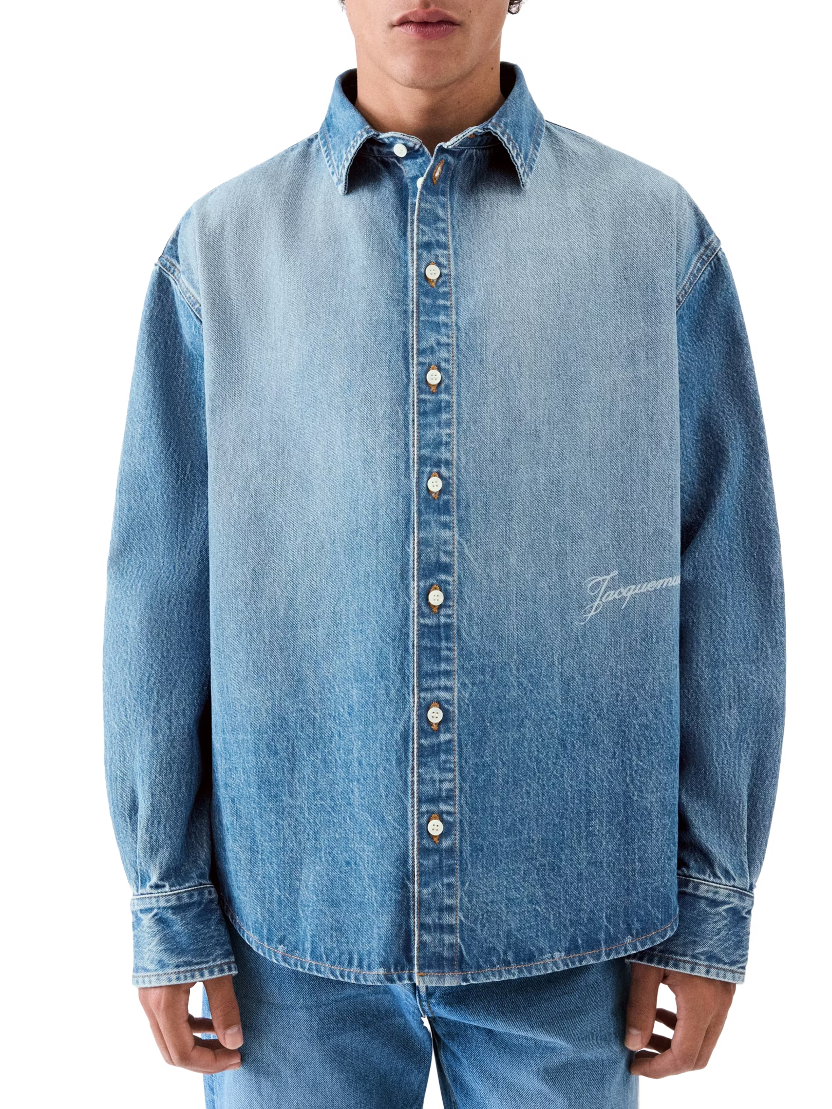 ΑΝΔΡΙΚΟ DENIM ΠΟΥΚΑΜΙΣΟ DE-NIMES SIMON 1