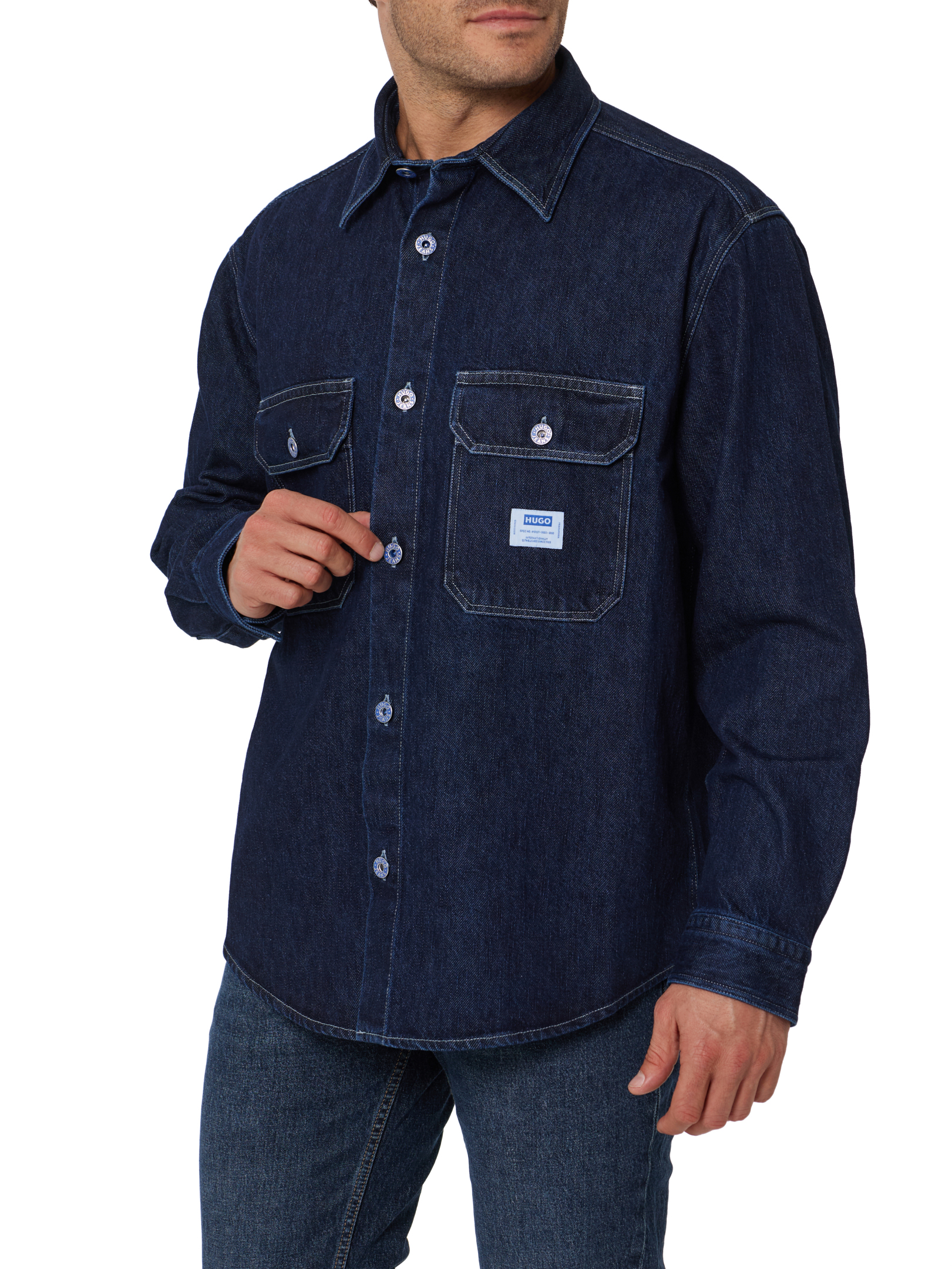 ΑΝΔΡΙΚΟ DENIM ΠΟΥΚΑΜΙΣΟ  1