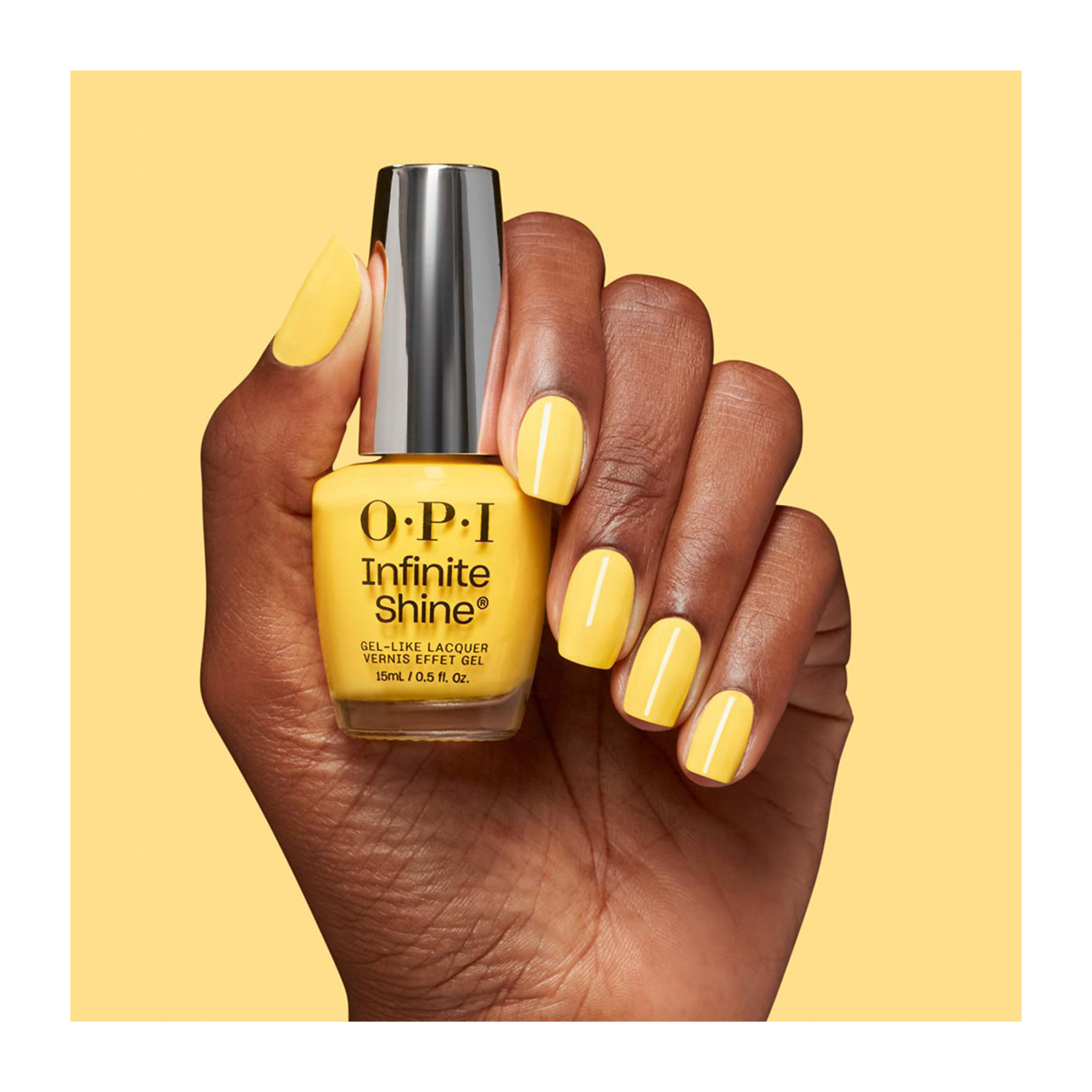 OPI MAKE ‘EM JELLY INFINITE SHINE KEEP UP BUTTERCUP 2