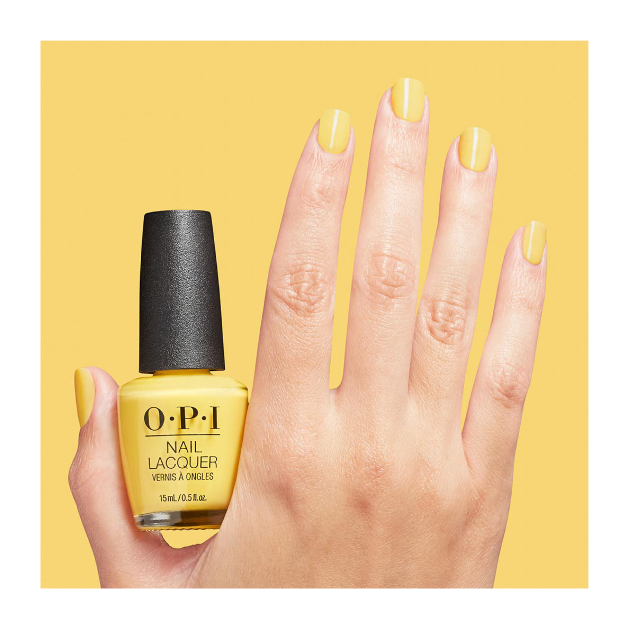 OPI MAKE ‘EM JELLY NAIL LACQUER DAFFODIL DUCK WALK 2