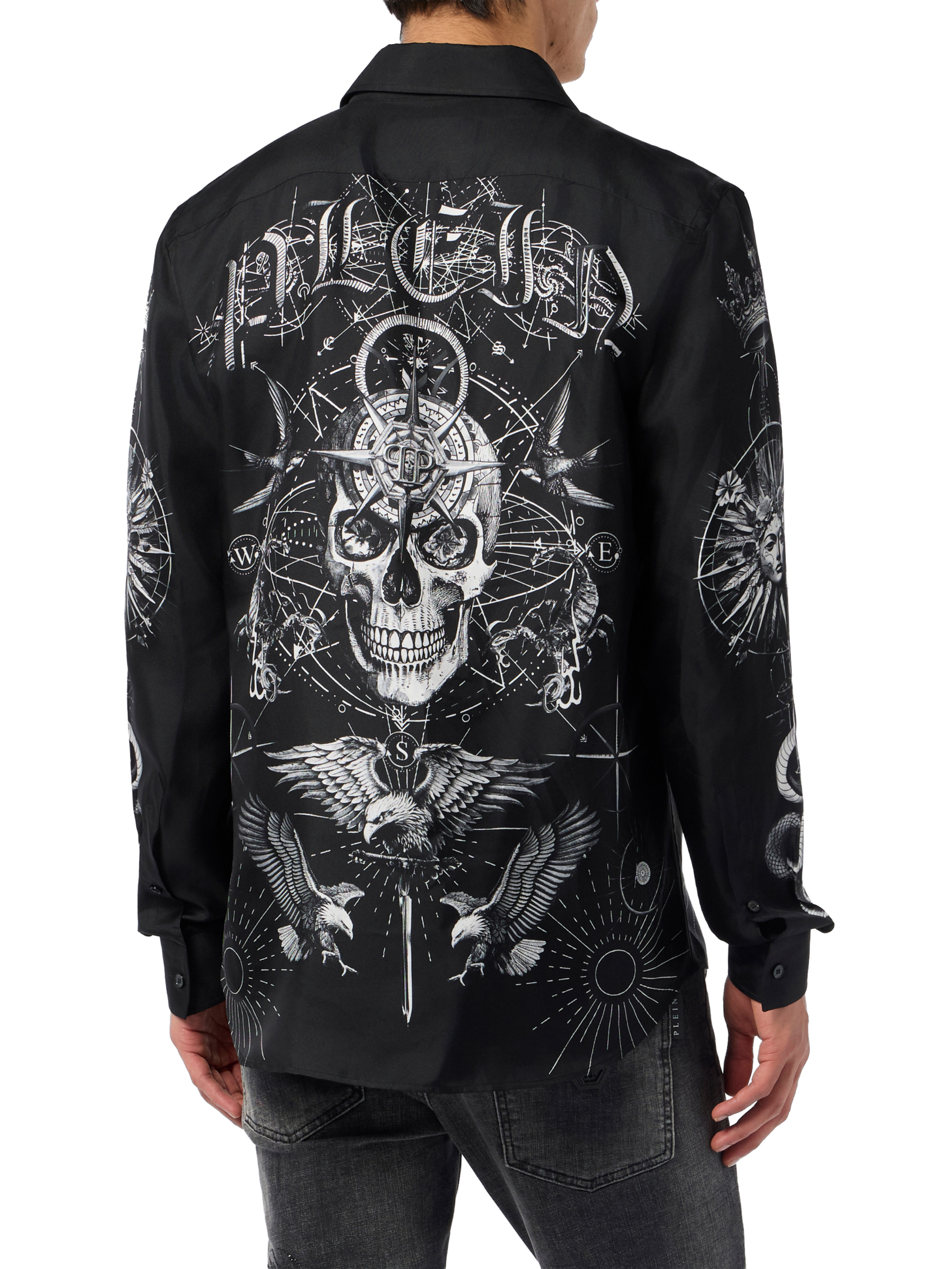 ΑΝΔΡΙΚΟ ΠΟΥΚΑΜΙΣΟ ALL-OVER TATTOO 2