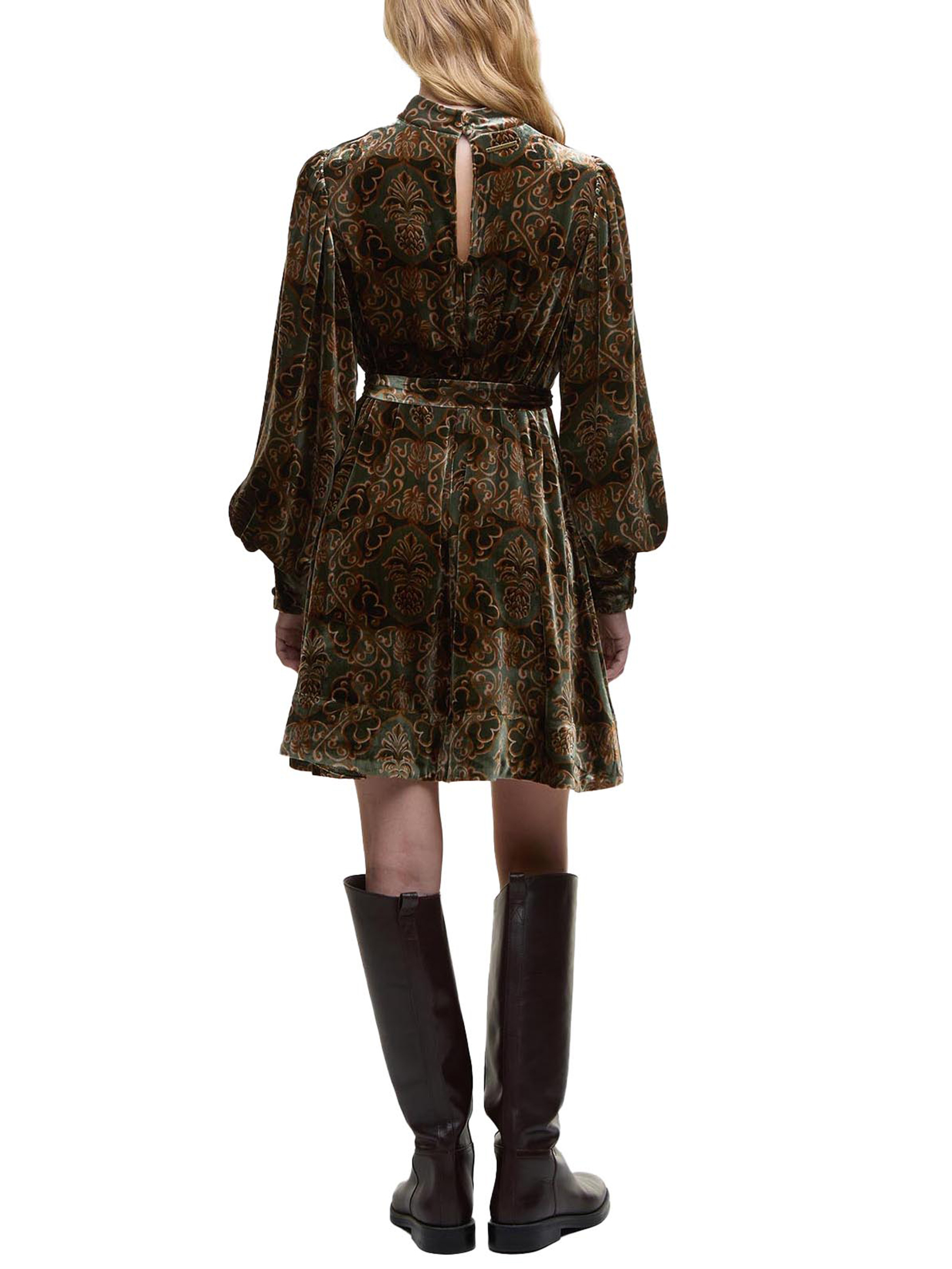 MINI ΦΟΡΕΜΑ BARBOUR x FARM RIO ANA CLARA 2