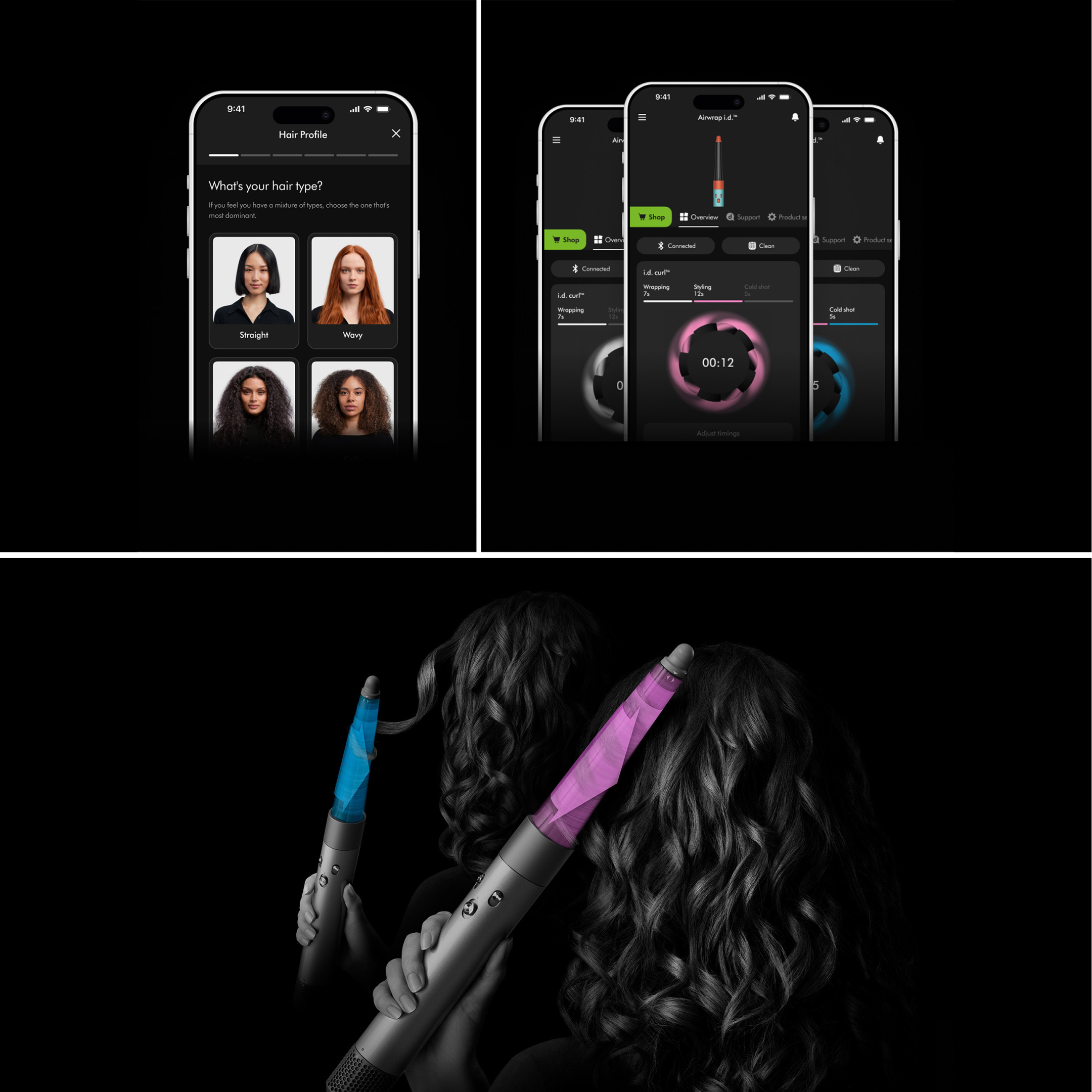 HS08 AIRWRAP i.d. STRAIGHT+WAVY CERAMIC PINK MULTI-STYLER ΚΑΙ ΣΕΣΟΥΑΡ ΜΑΛΛΙΩΝ 4