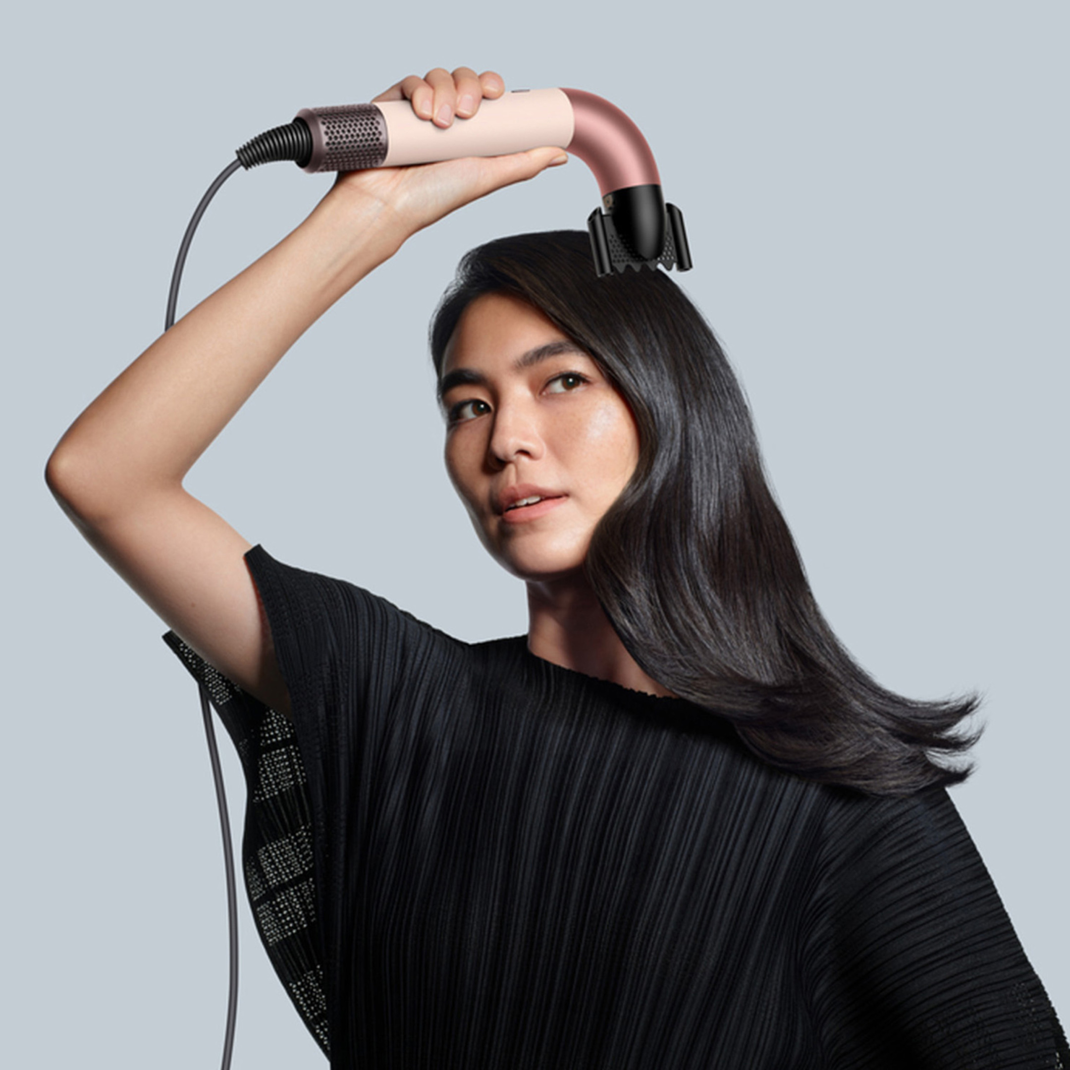 HD17 SUPERSONIC R STRAIGHT+WAVY CERAMIC PINK ΣΕΣΟΥΑΡ ΜΑΛΛΙΩΝ 1