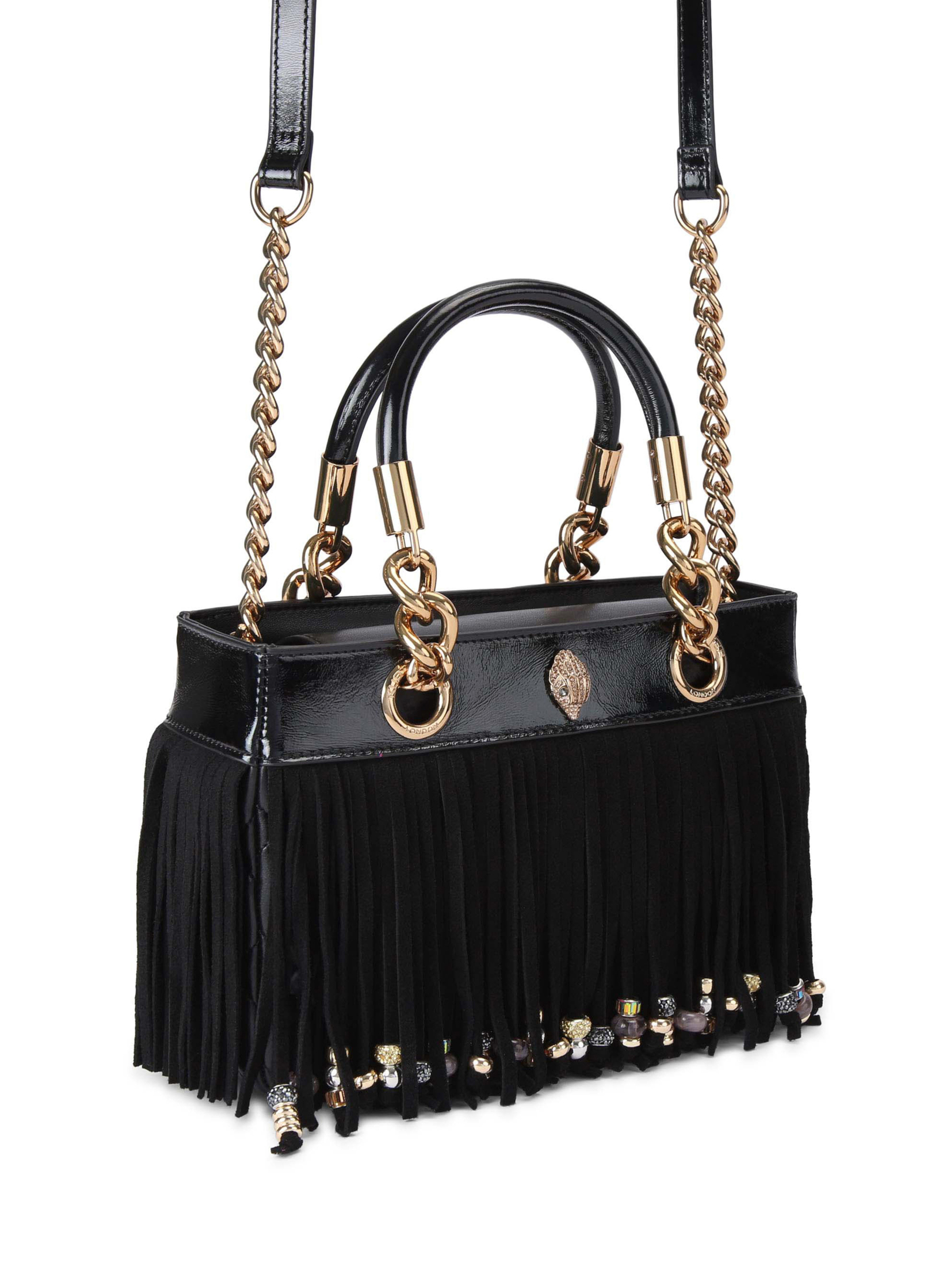 ΓΥΝΑΙΚΕΙΑ SUEDE ΤΣΑΝΤΑ ΩΜΟΥ KENSINGTON FRINGE 2