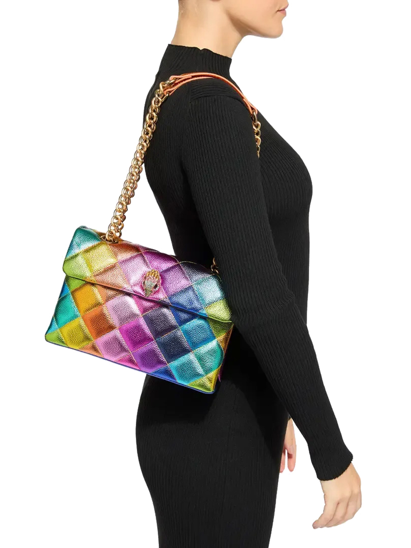 ΓΥΝΑΙΚΕΙΑ ΔΕΡΜΑΤΙΝΗ ΤΣΑΝΤΑ ΩΜΟΥ KENSINGTON MINI 3