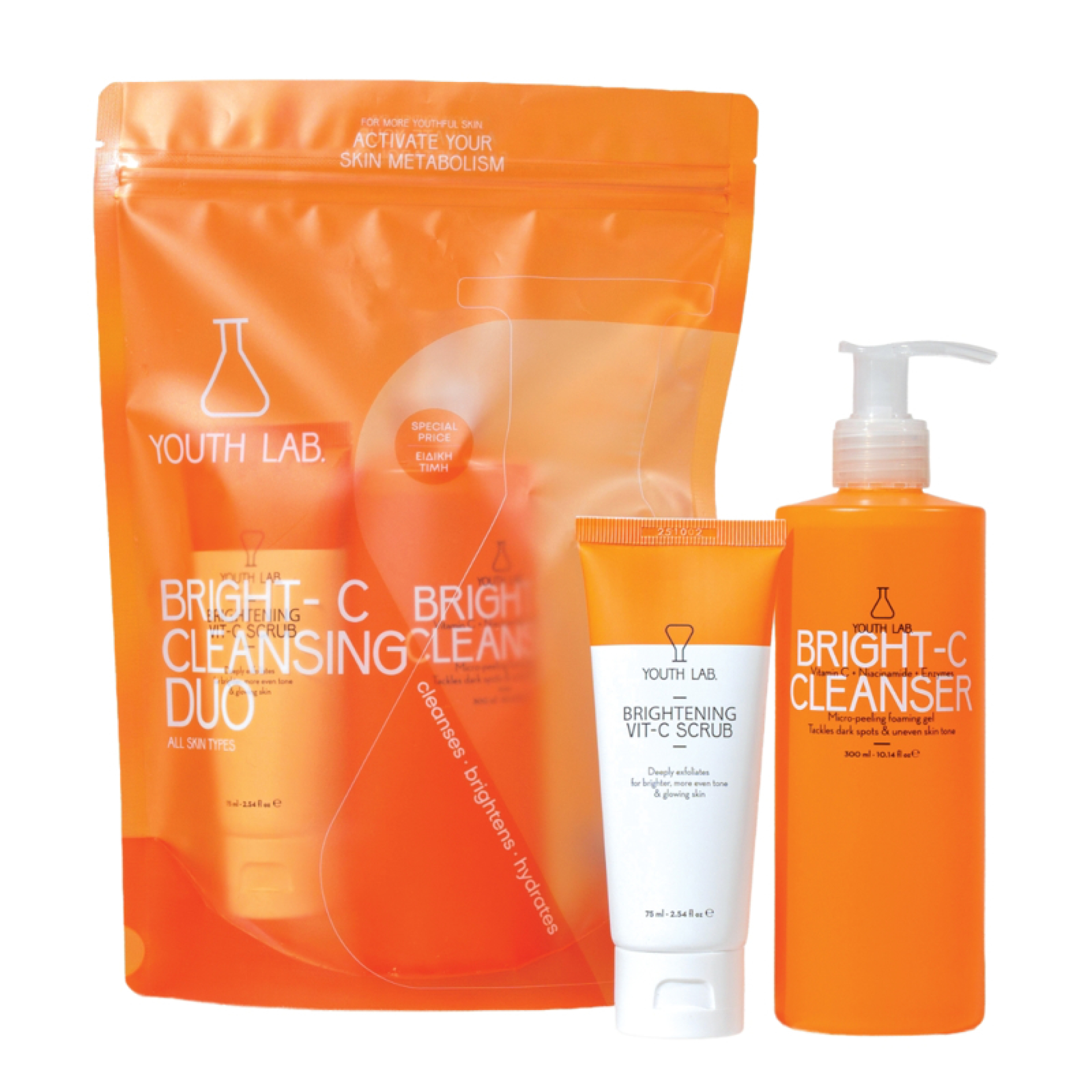 BRIGHT-C SYSTEM CLEANSING DUO  0