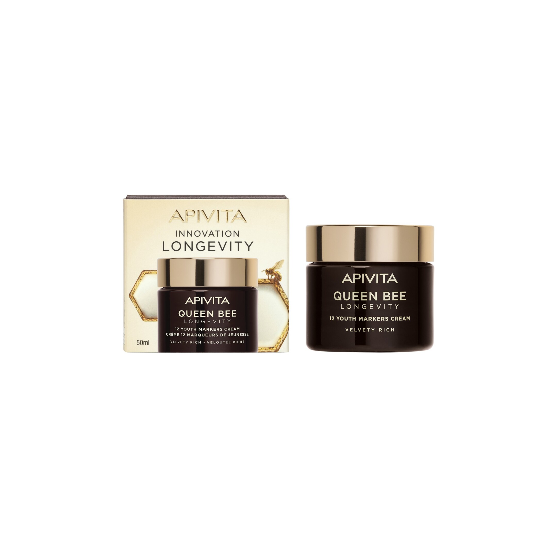 QUEEN BEE LONGEVITY 12 YEARS MARKERS VELVETY RICH CREAM  0