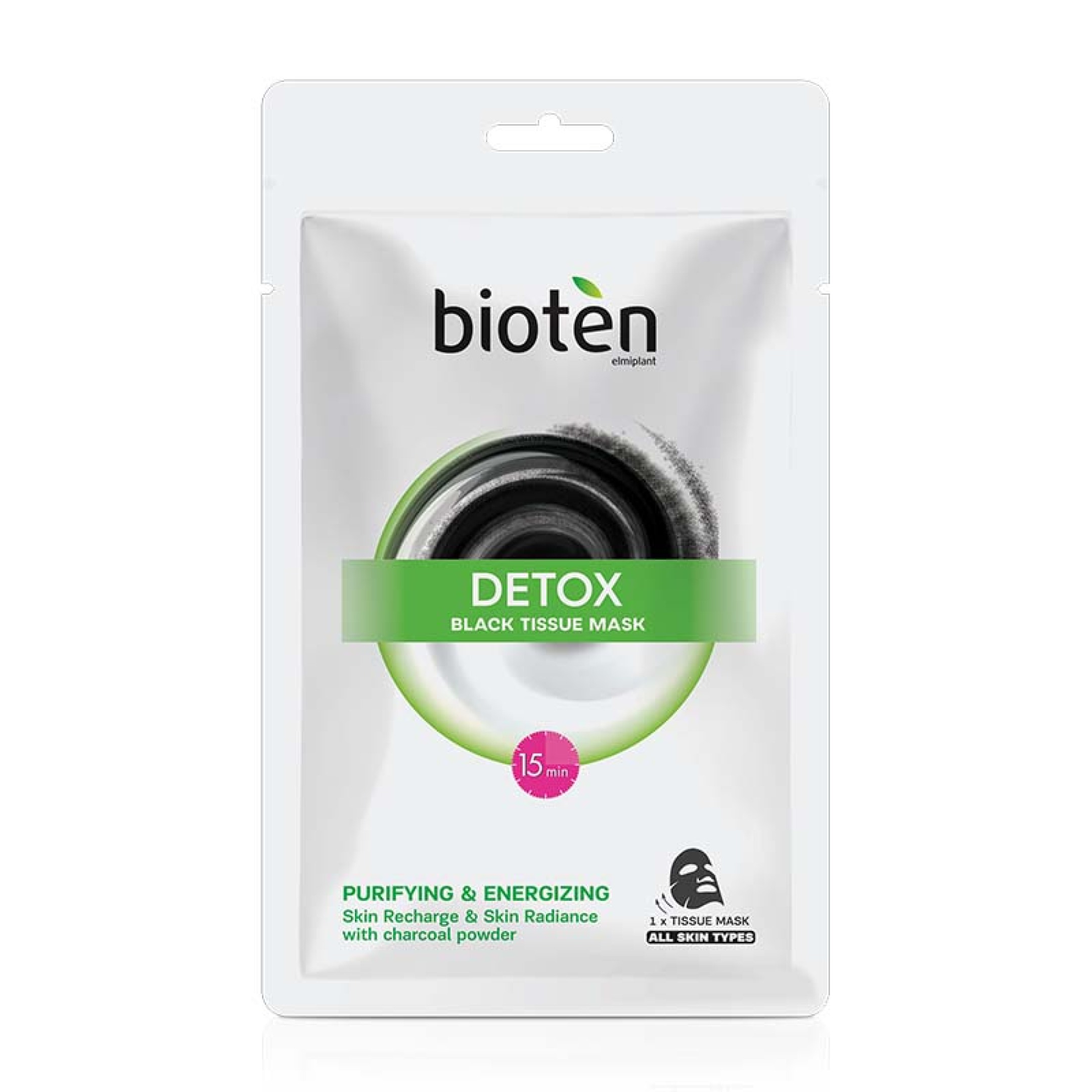 TISSUE MASK DETOX BLACK 0