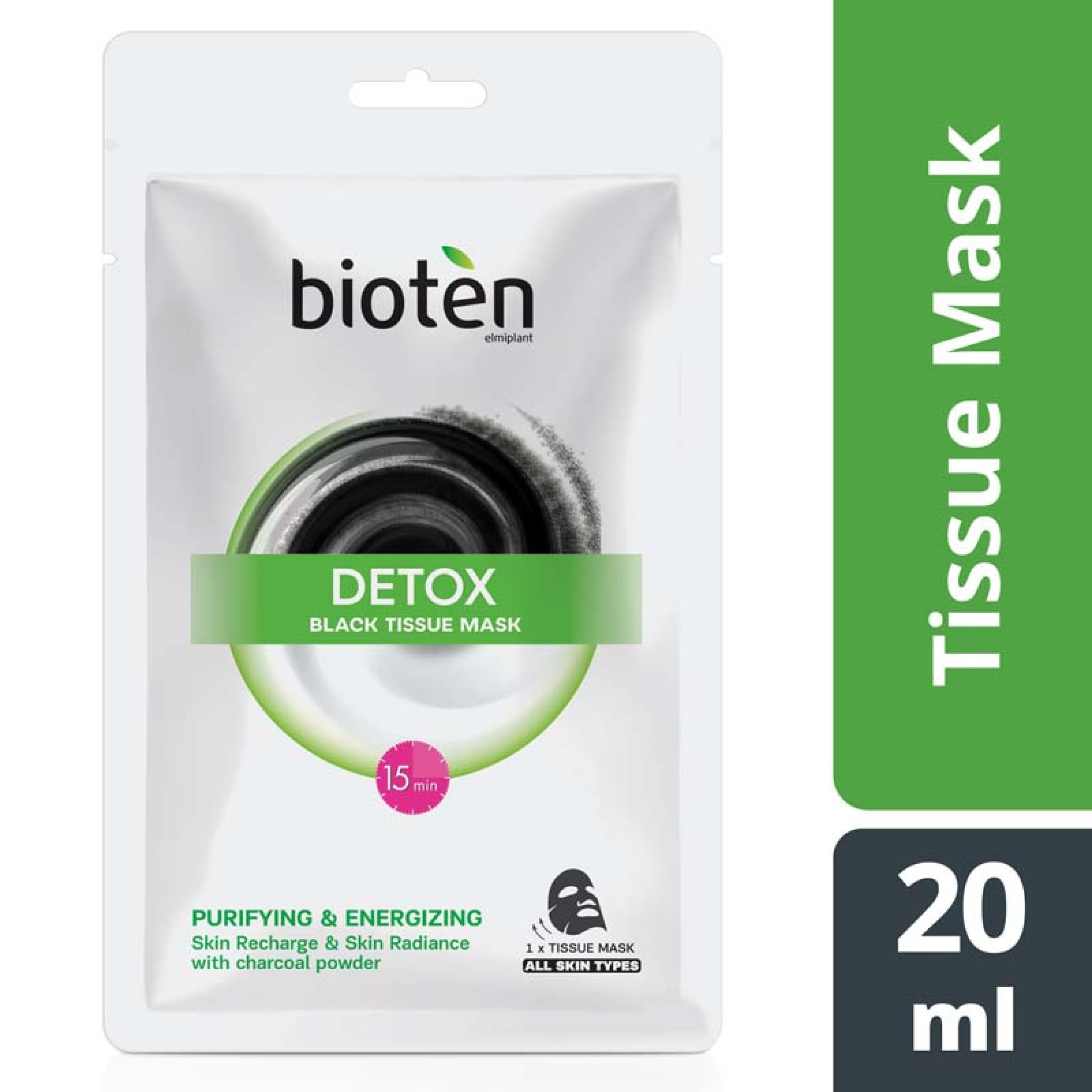 TISSUE MASK DETOX BLACK 1