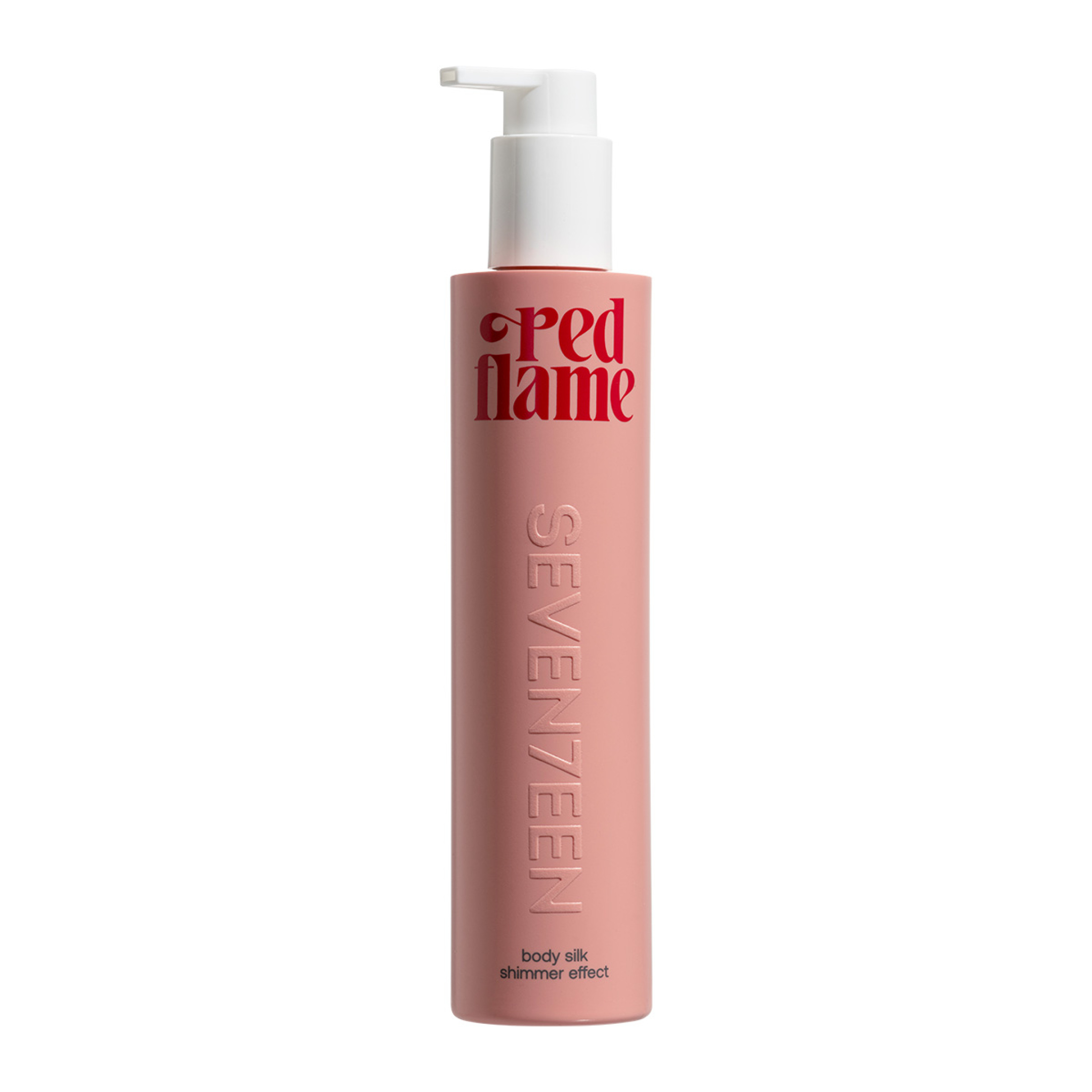 RED FLAME BODY SILK SHIMMER EFFECT 1
