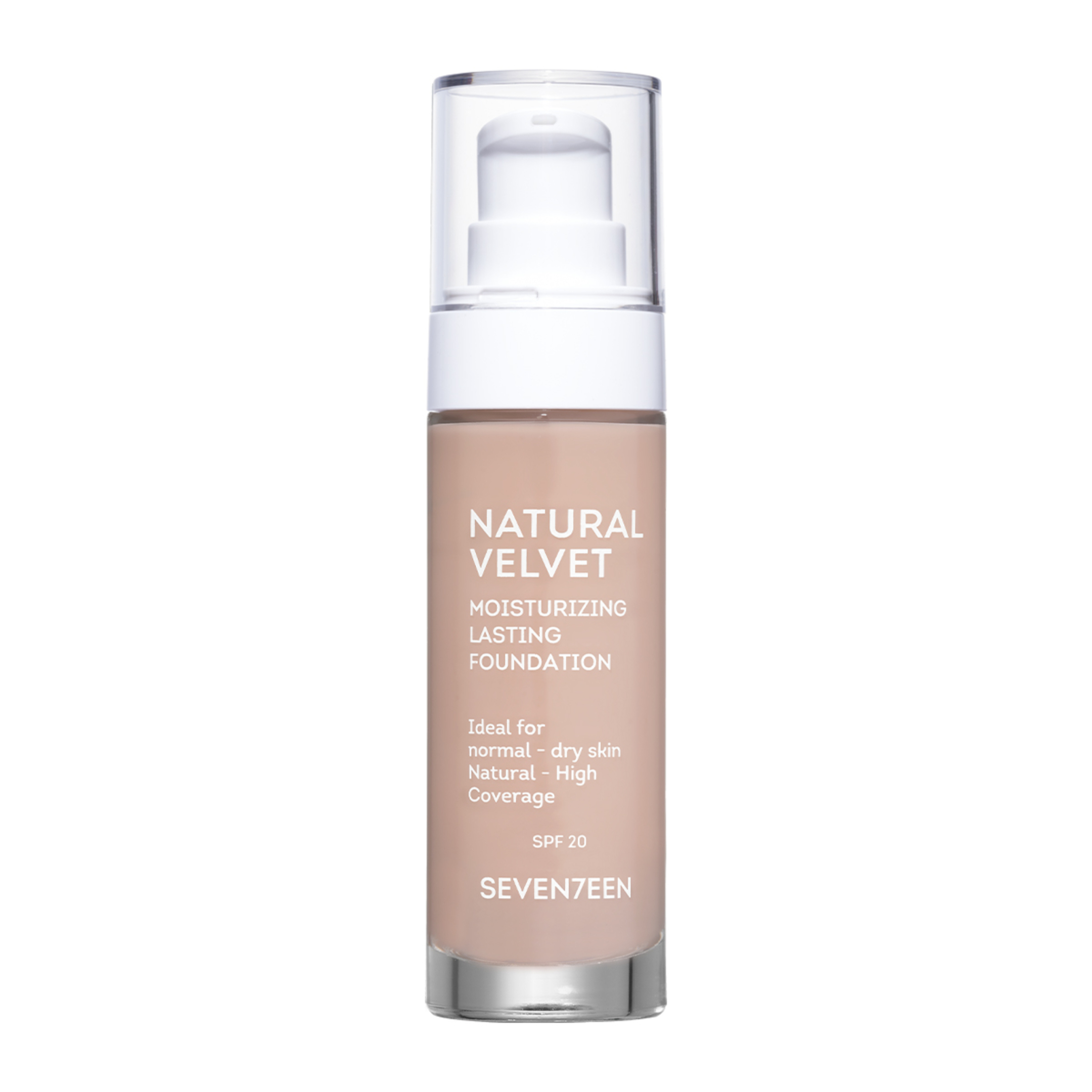 NATURAL VELVET LONG LASTING MATTE FOUNDATION 5