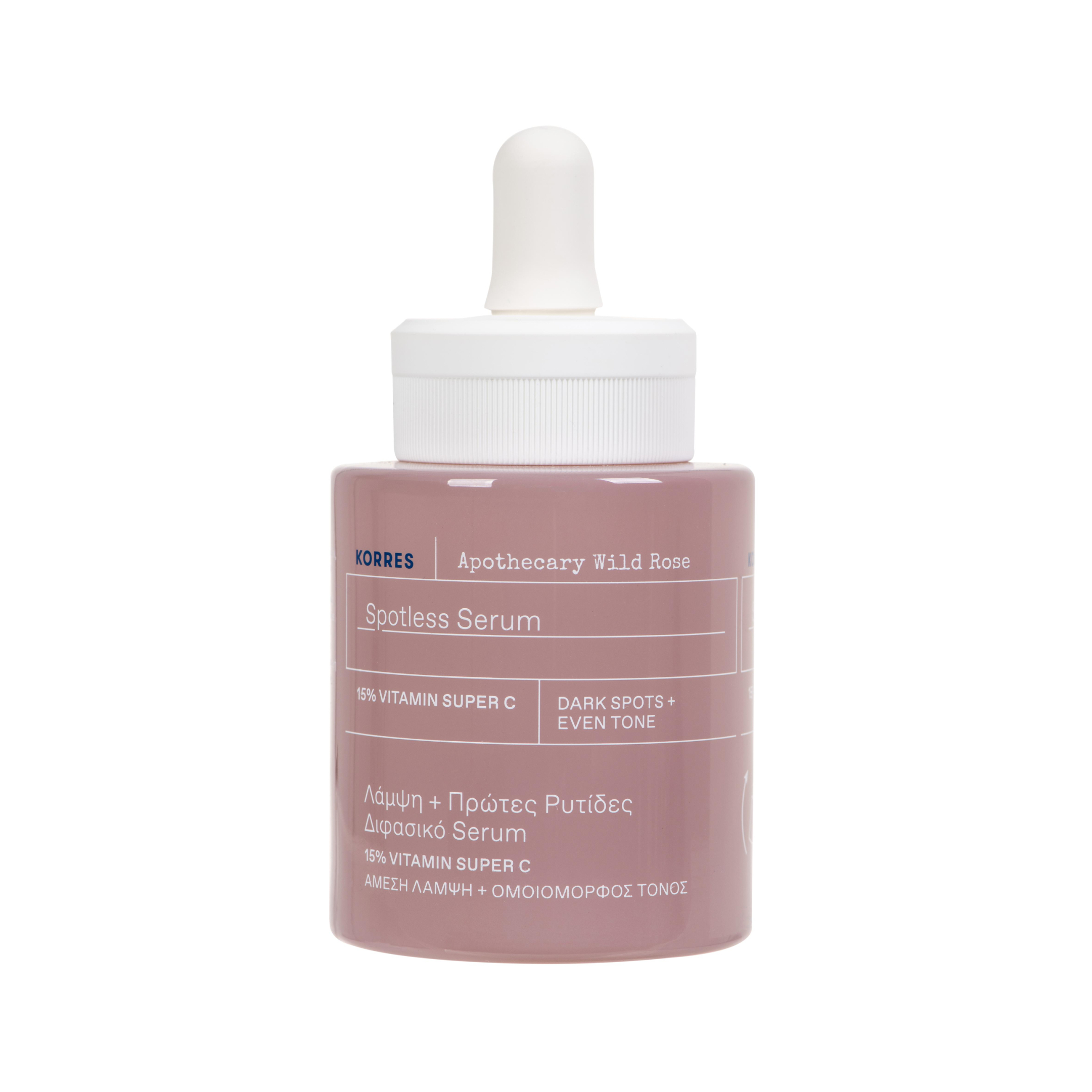 KORRES APOTHECARY WILD ROSE SPOTLESS SERUM 0