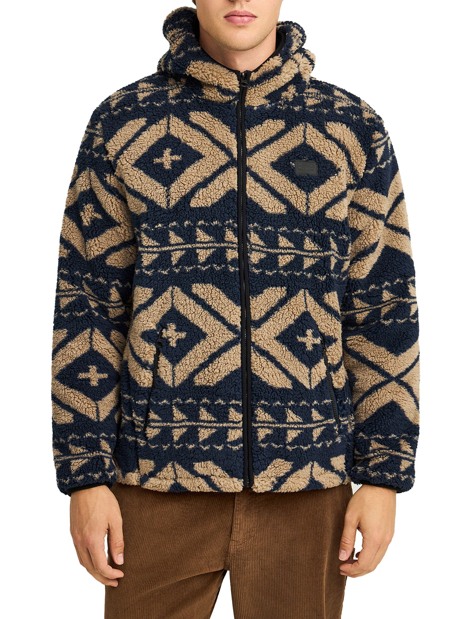 ΑΝΔΡΙΚΗ OVERSIZED FLEECE ΖΑΚΕΤΑ 1