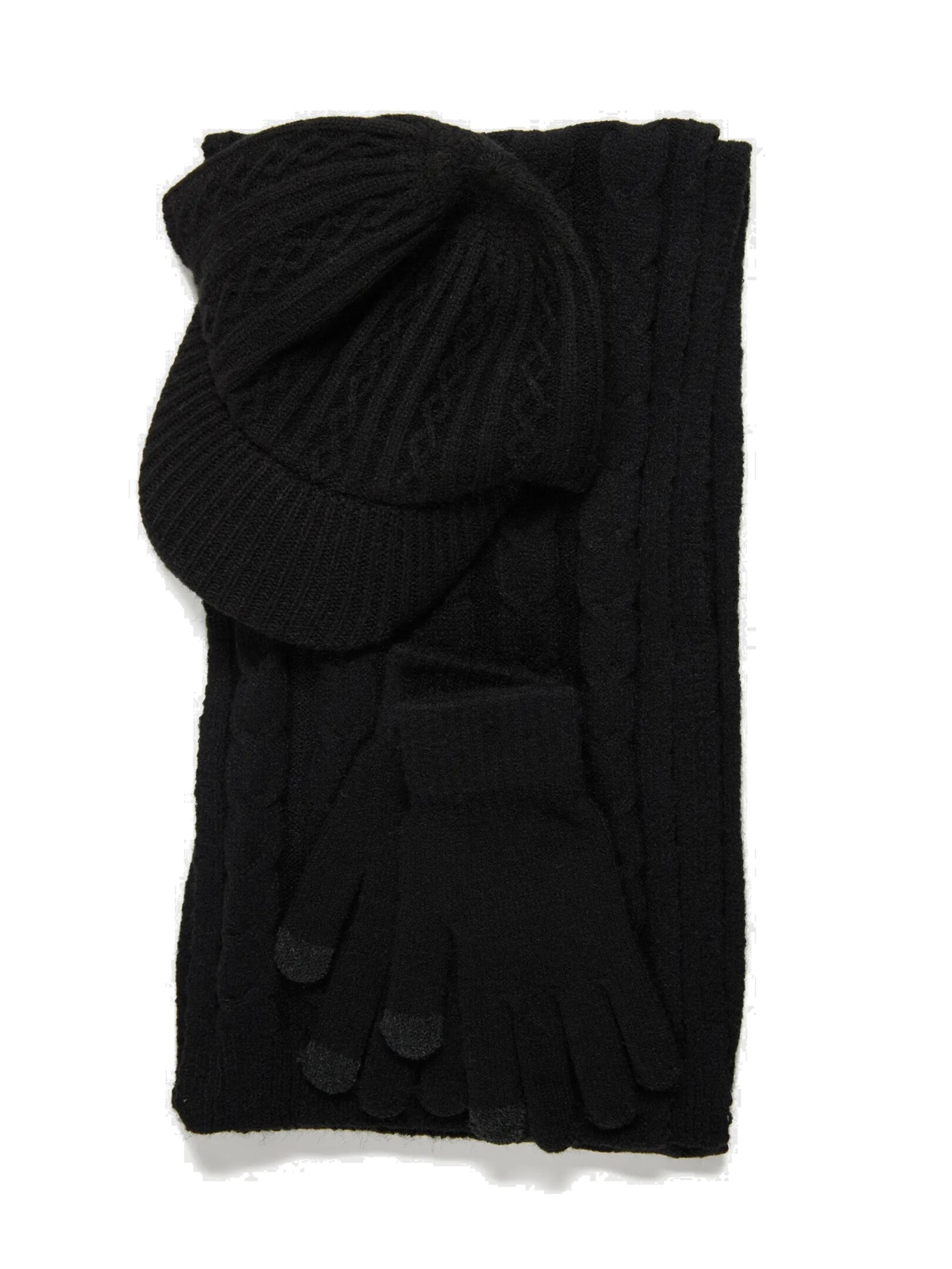 ΓΥΝΑΙΚΕΙΟ ΣΕΤ ΚΑΣΚΟΛ-ΓΑΝΤΙΑ-ΚΑΠΕΛΟ 1