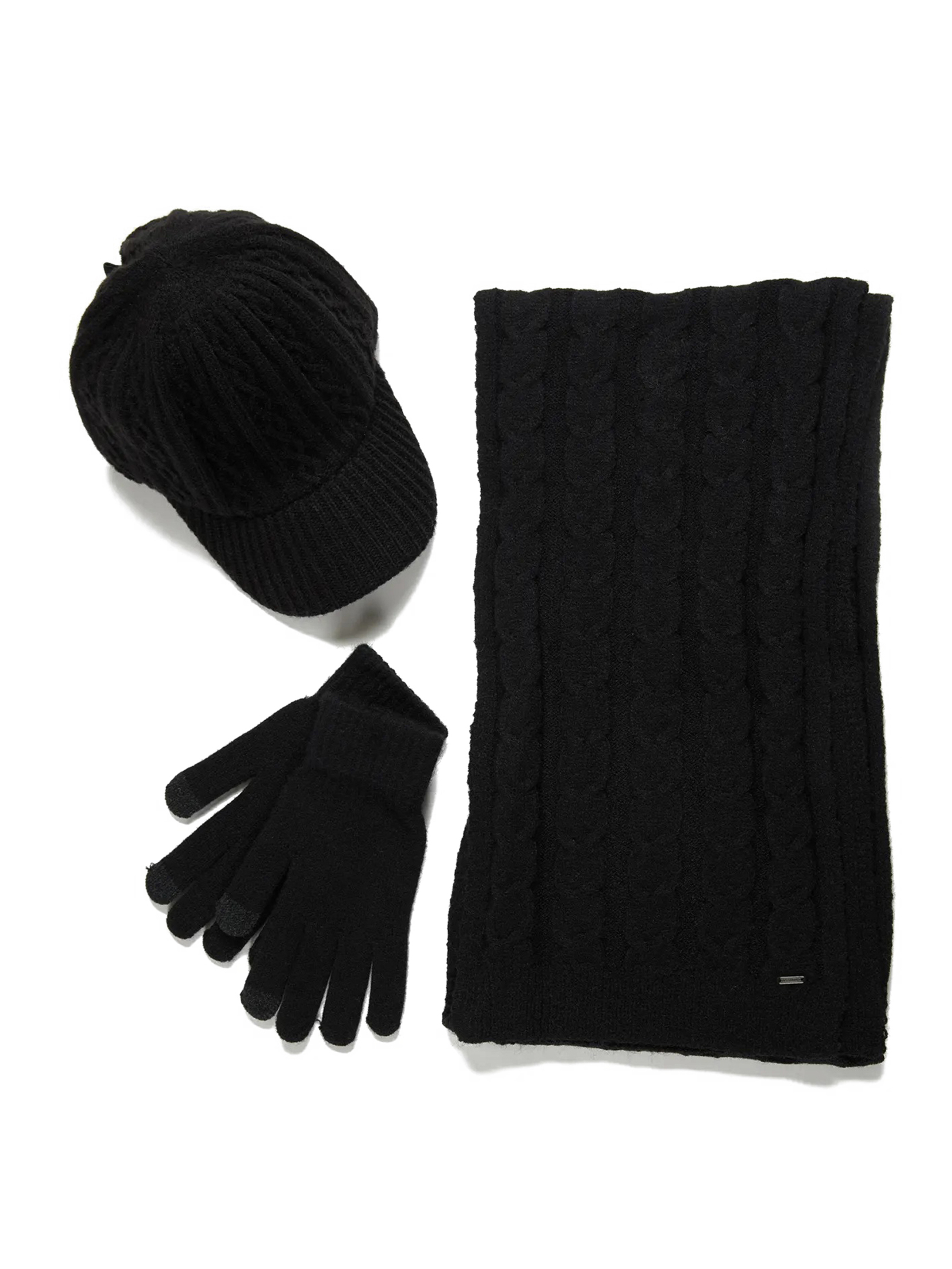 ΓΥΝΑΙΚΕΙΟ ΣΕΤ ΚΑΣΚΟΛ-ΓΑΝΤΙΑ-ΚΑΠΕΛΟ 1