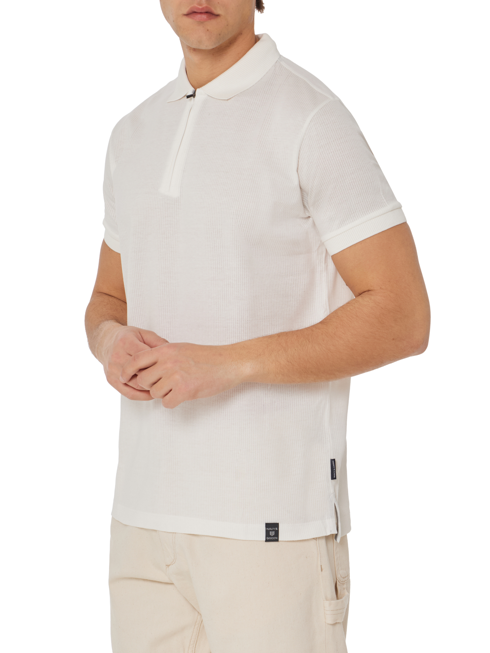 ΑΝΔΡΙΚΗ POLO ΜΠΛΟΥΖΑ HALF-ZIP 1