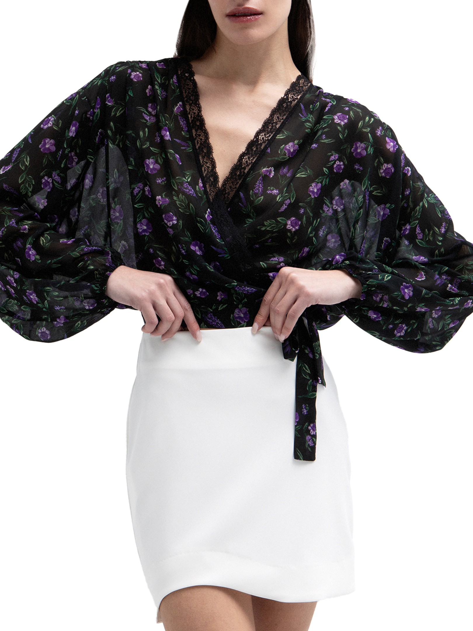 ΓΥΝΑΙΚΕΙΑ ΚΡΟΥΑΖΕ ΦΛΟΡΑΛ ΜΠΛΟΥΖΑ 1