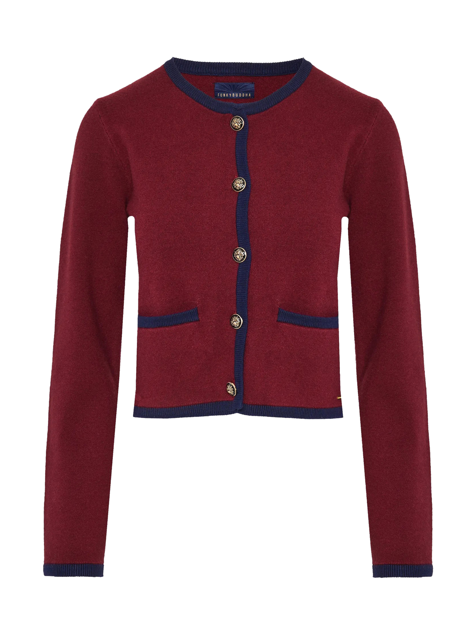 ΓΥΝΑΙΚΕΙΑ ΠΛΕΚΤΗ ΖΑΚΕΤΑ ΜΕ ΚΟΥΜΠΙΑ 0