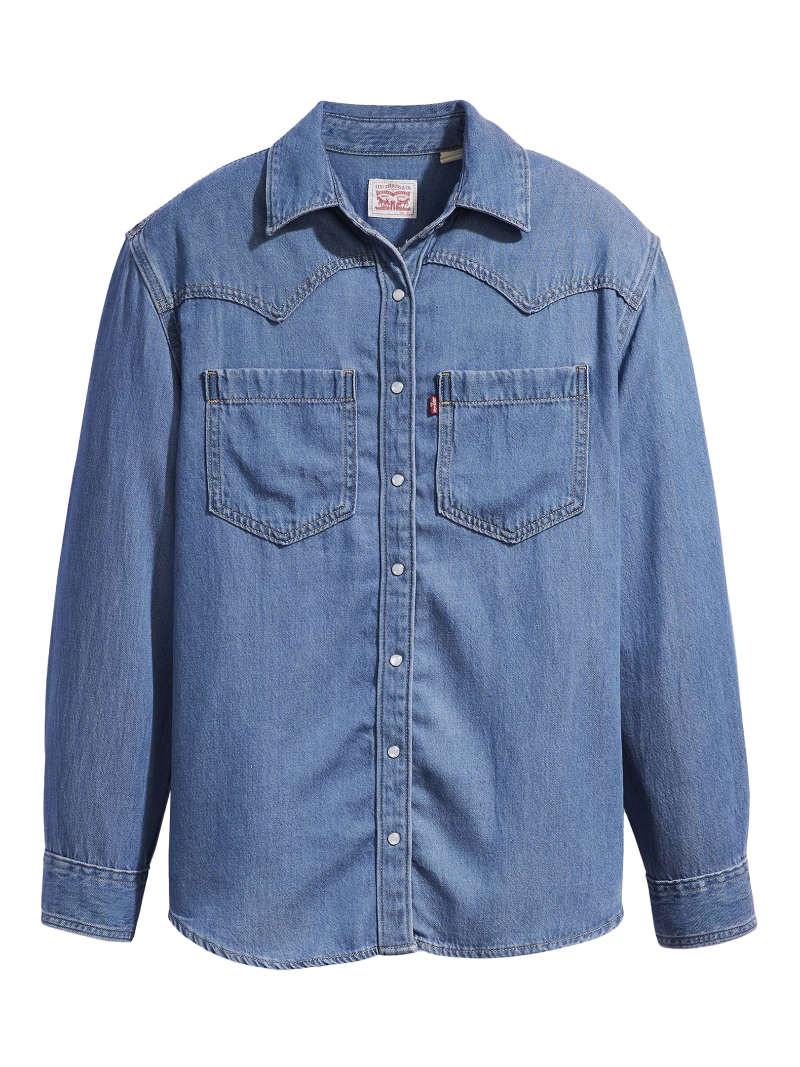 ΓΥΝΑΙΚΕΙΟ DENIM ΠΟΥΚΑΜΙΣΟ TEODORA WESTERN 0