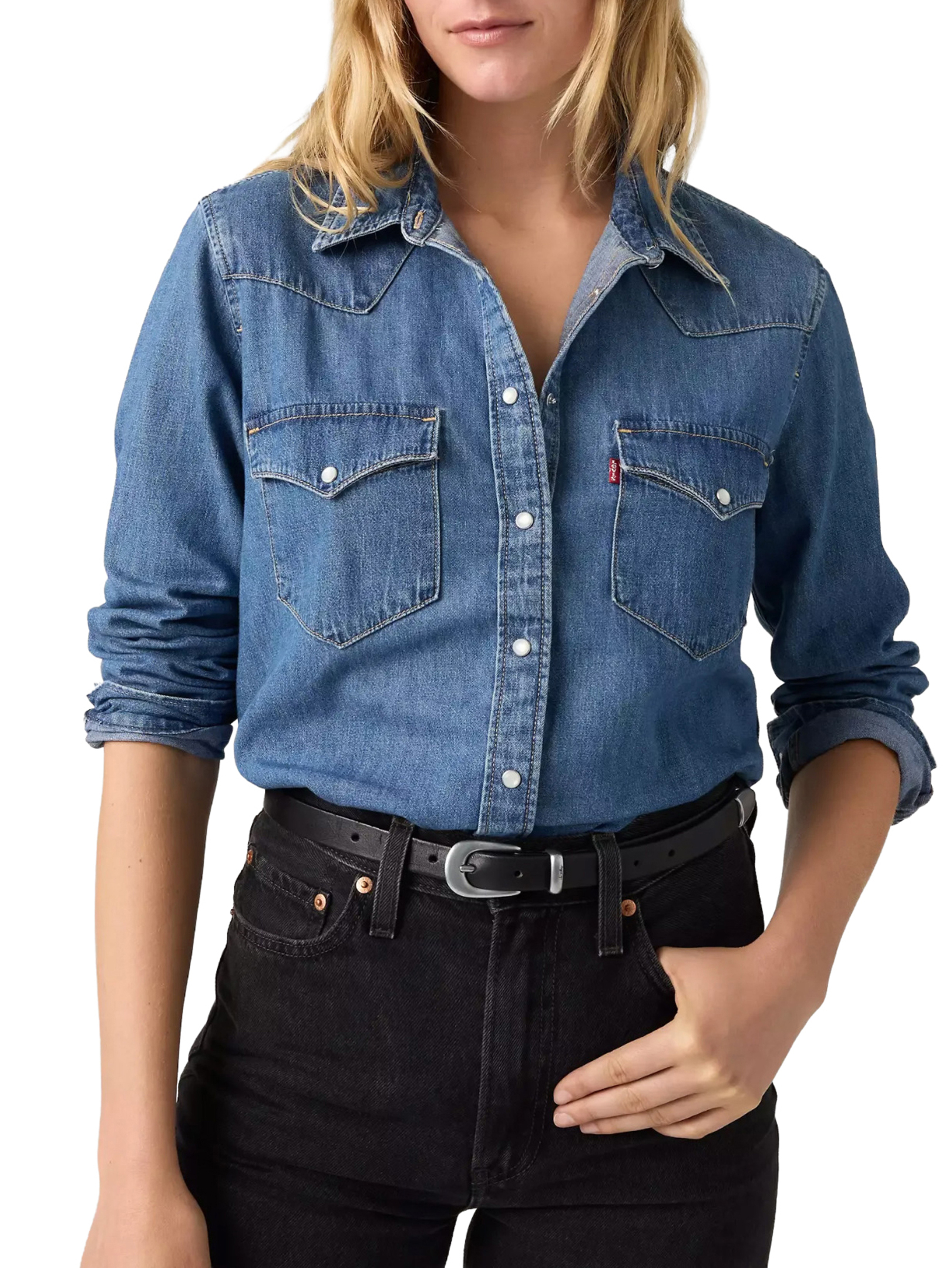 ΓΥΝΑΙΚΕΙΟ DENIM ΠΟΥΚΑΜΙΣΟ 1