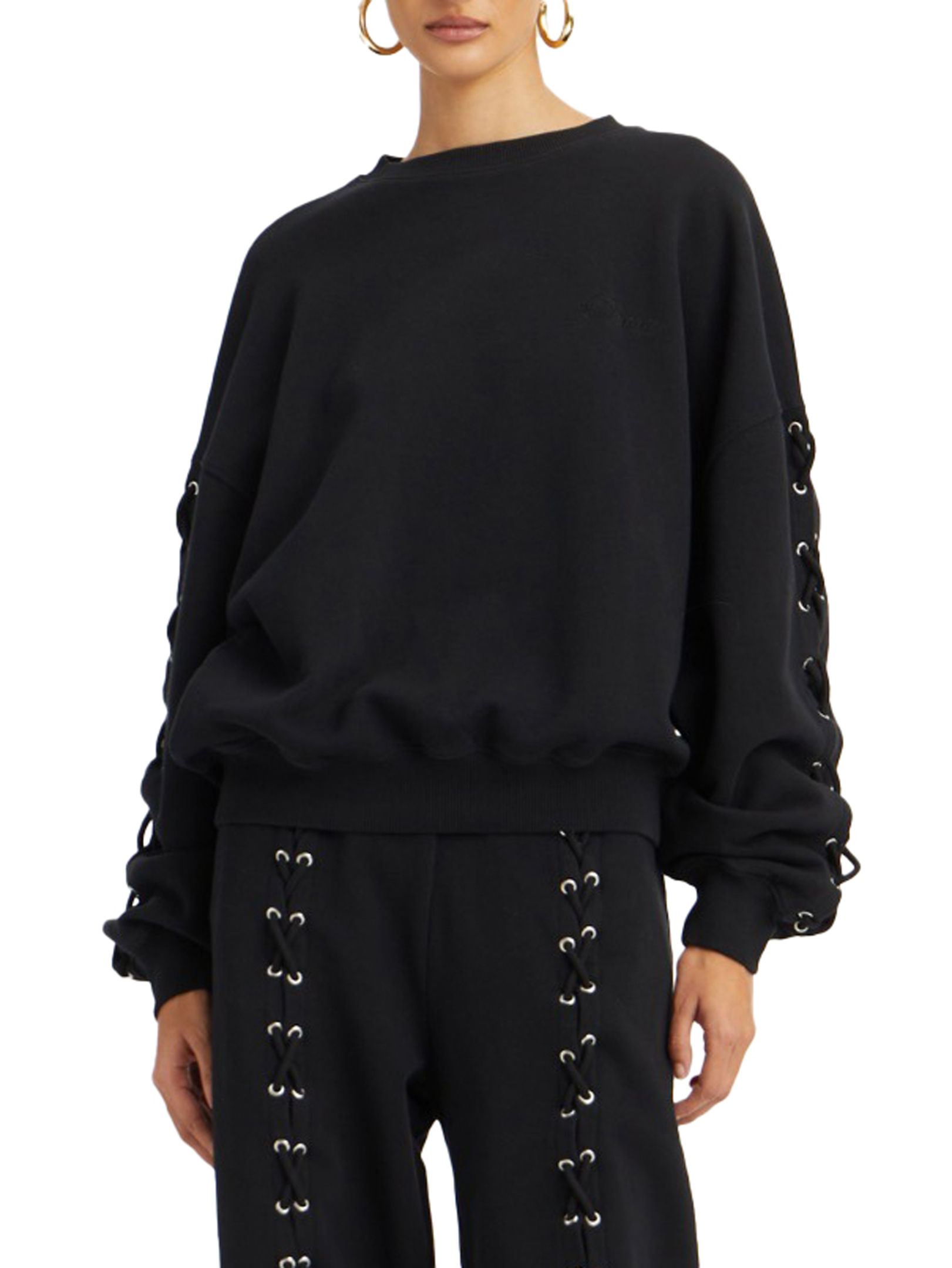 ΓΥΝΑΙΚΕΙΟ ΦΟΥΤΕΡ LACING CREWNECK 1