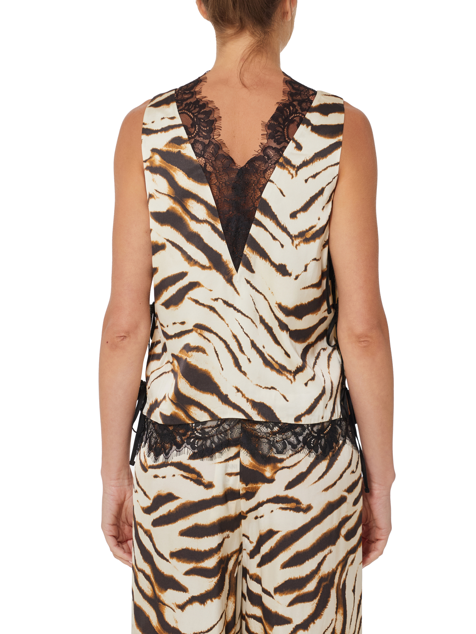 ΓΥΝΑΙΚΕΙΟ ΤΟΠ PRINTED STRETCH SATIN 3