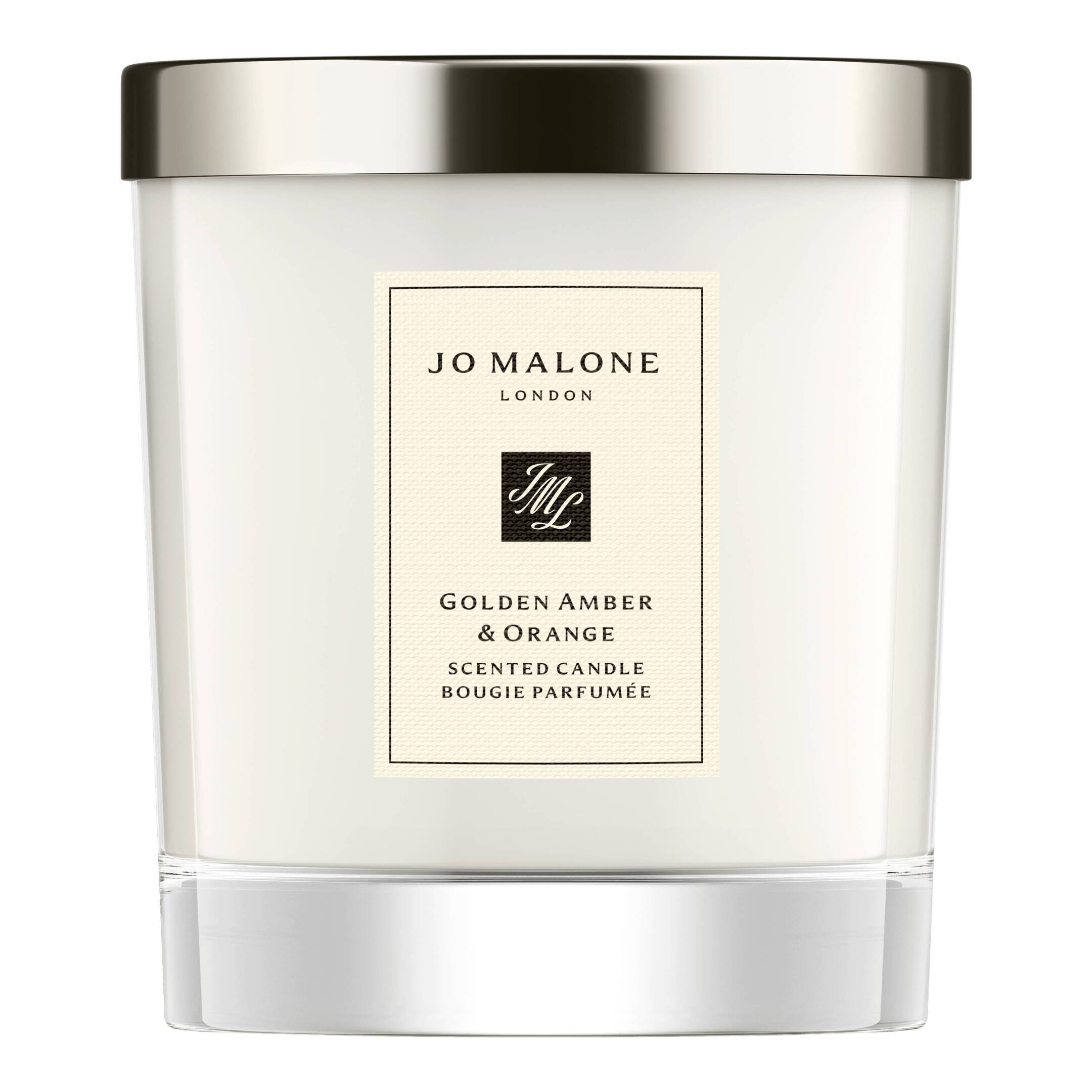 GOLDEN AMBER & ORANGE CLASSIC CANDLE  0