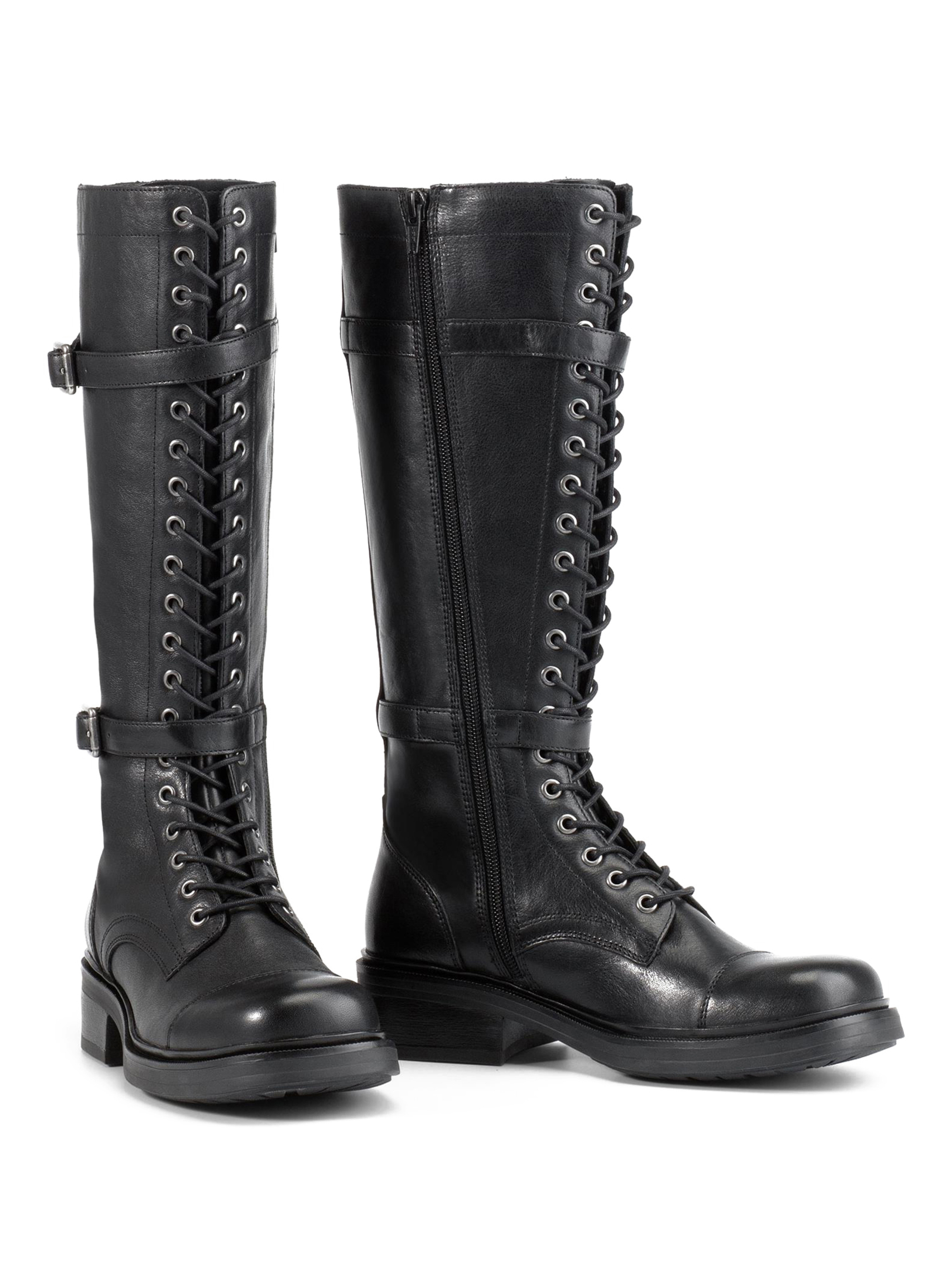 ΓΥΝΑΙΚΕΙΕΣ ΔΕΡΜΑΤΙΝΕΣ ΜΠΟΤΕΣ KARLIE 1