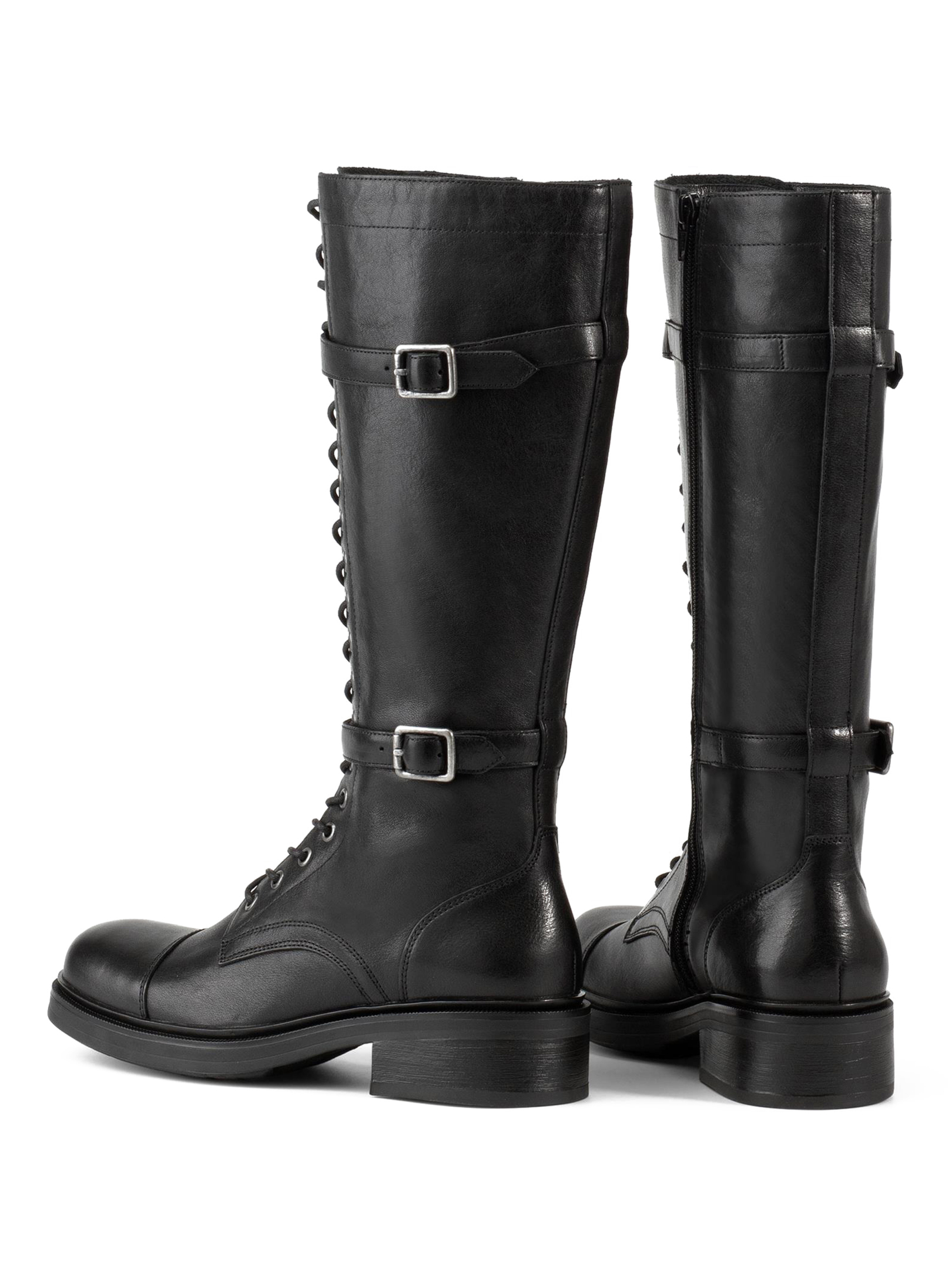 ΓΥΝΑΙΚΕΙΕΣ ΔΕΡΜΑΤΙΝΕΣ ΜΠΟΤΕΣ KARLIE 2