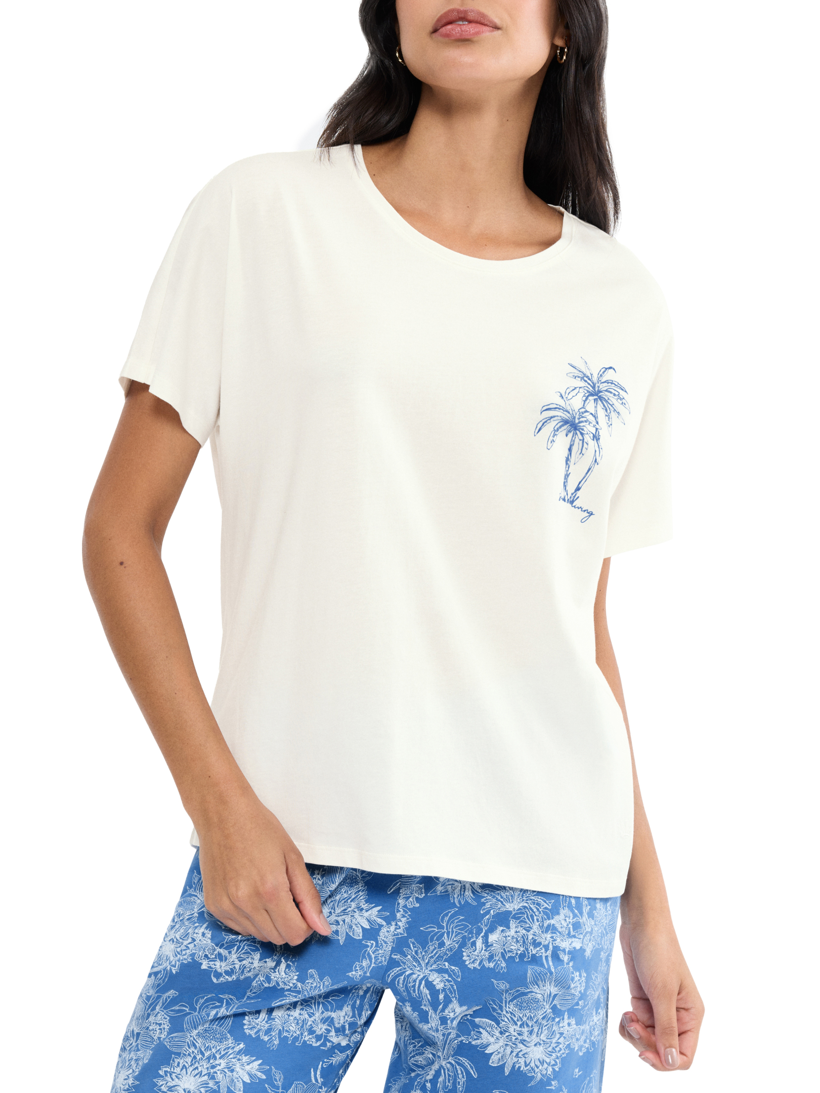 ΓΥΝΑΙΚΕΙΟ T-SHIRT ΠΙΤΖΑΜΑ 1