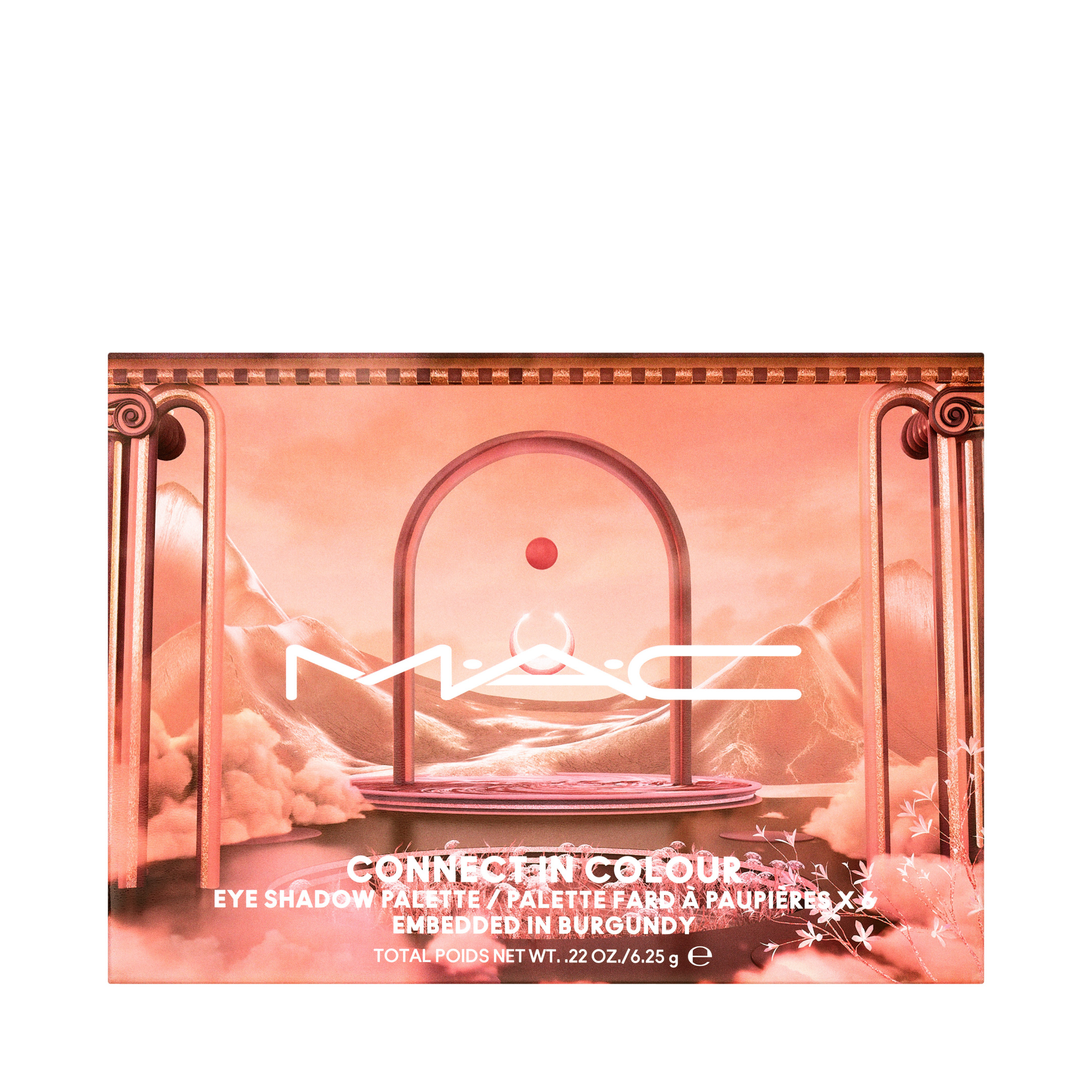 CONNECT IN COLOUR EYE SHADOW PALETTE: EMBEDDED IN BURGUNDY 4