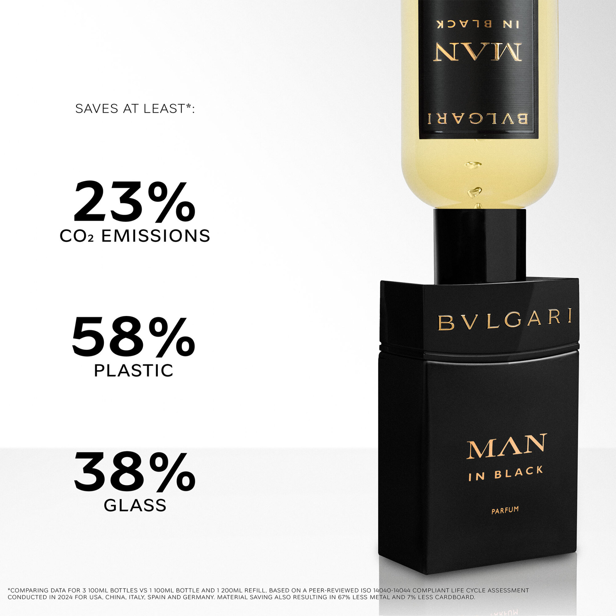 BVLGARI MAN IN BLACK PARFUM REFILL 3