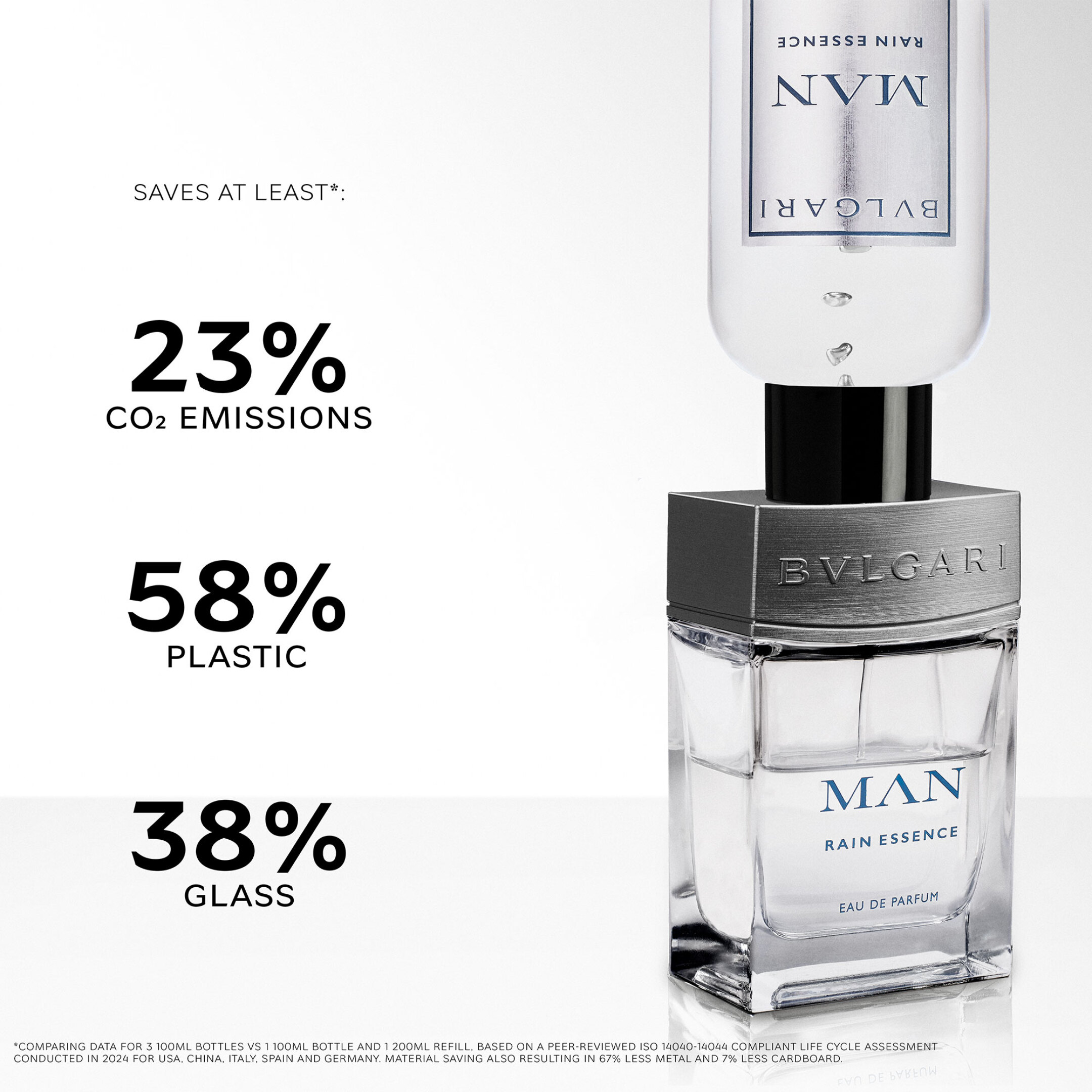 BVLGARI MAN RAIN ESSENCE EAU DE PARFUM REFILL 3