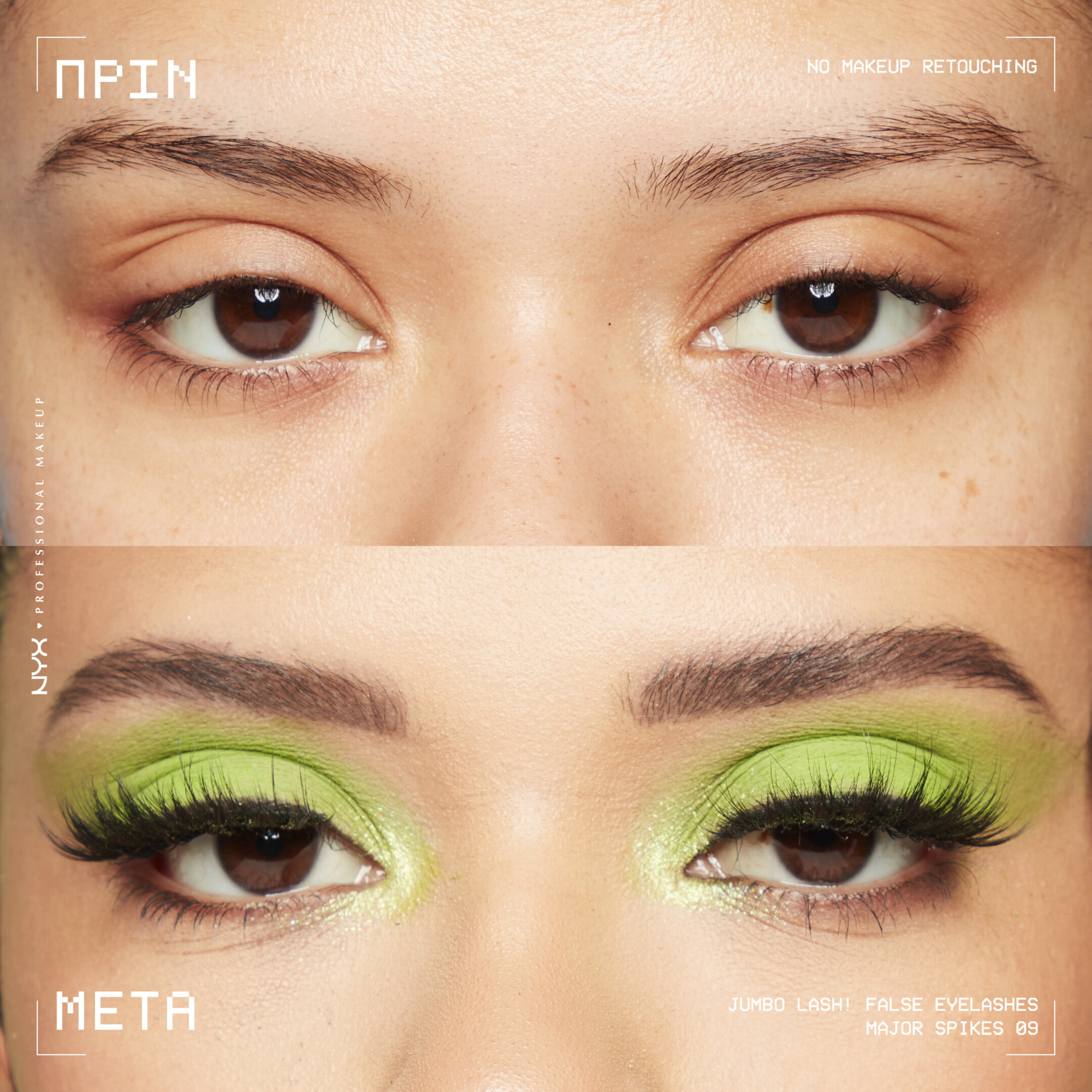 JUMBO LASH! VEGAN FALSE LASHES MAJOR SPIKES 3